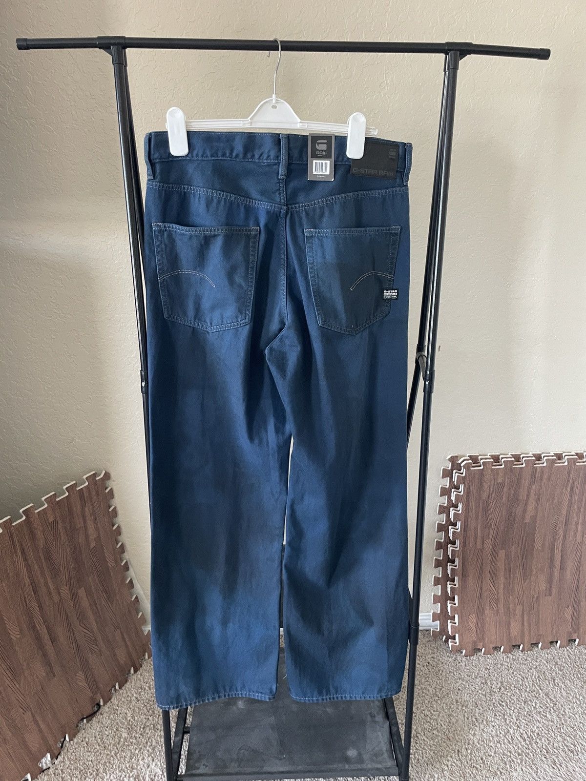 G-Star Type 96 Loose(Steer Ecru Denim R AO) nwt 240.00 Size US 36 / EU 52 - 9 Thumbnail