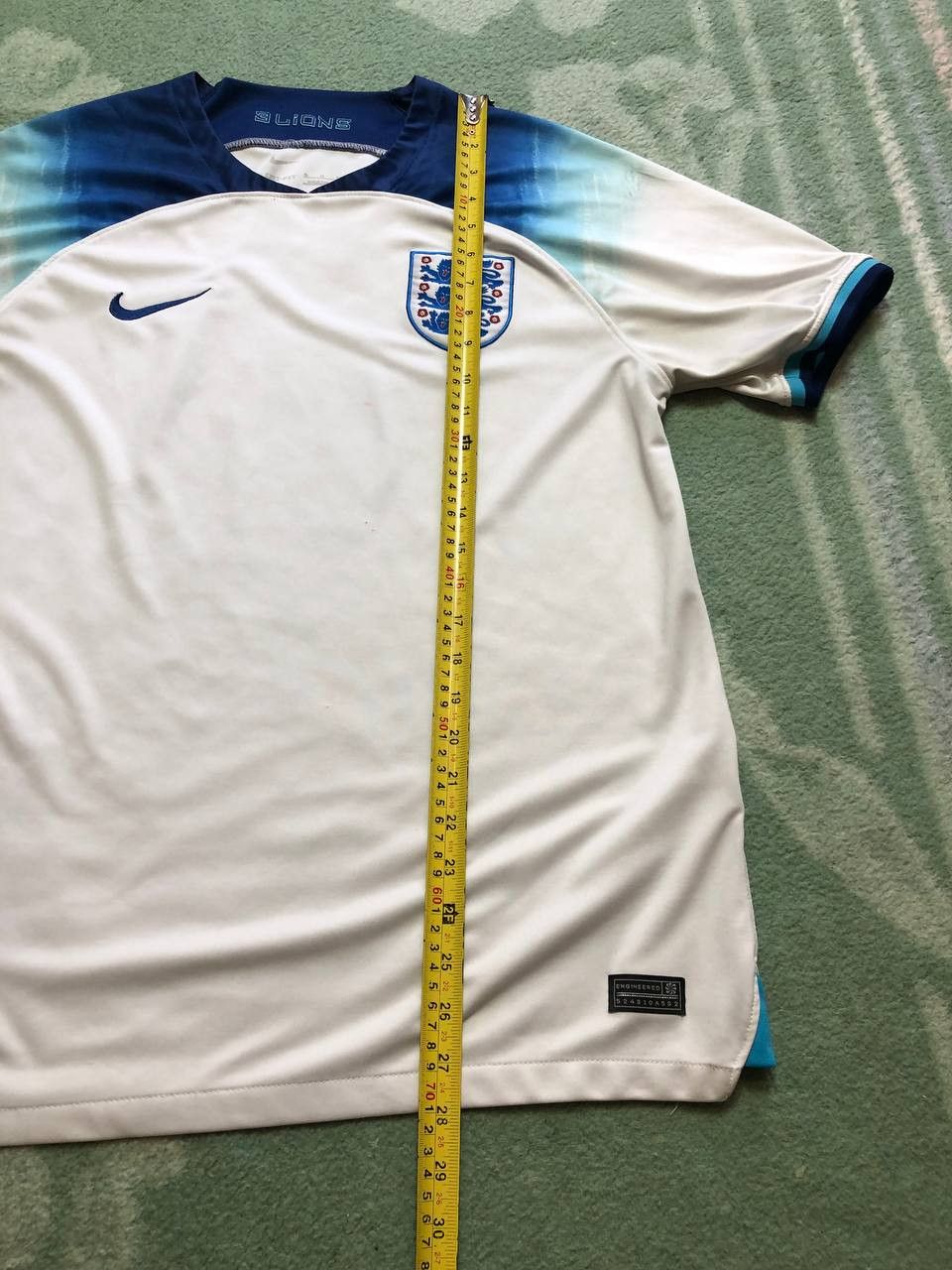 Nike Vintage T-Shirt Nike logo footbal England Dri-Fit Jersey Y2K Size US S / EU 44-46 / 1 - 13 Thumbnail