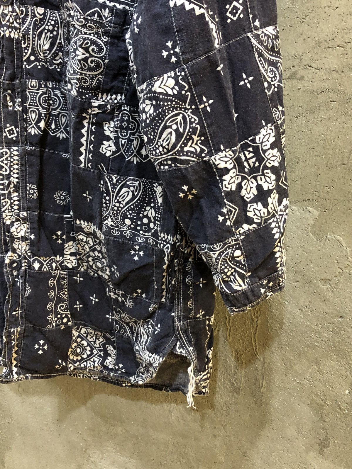 Kapital SpellBound Domingo Patchwork Bandana Half Sleeve Shirt Size US L / EU 52-54 / 3 - 17 Thumbnail