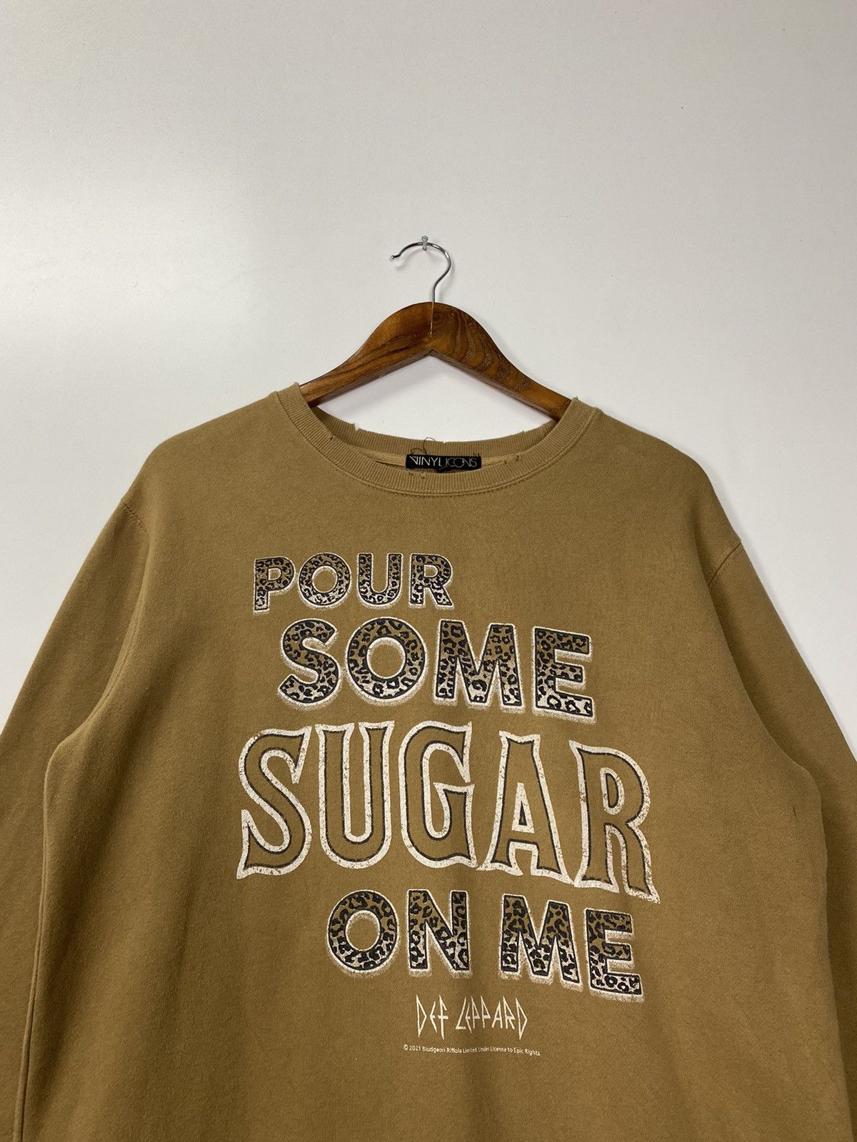 Band Tees × Def Leppard × Vintage 2021 Def Leppard Rock Band Sweater Size US M / EU 48-50 / 2 - 6 Thumbnail