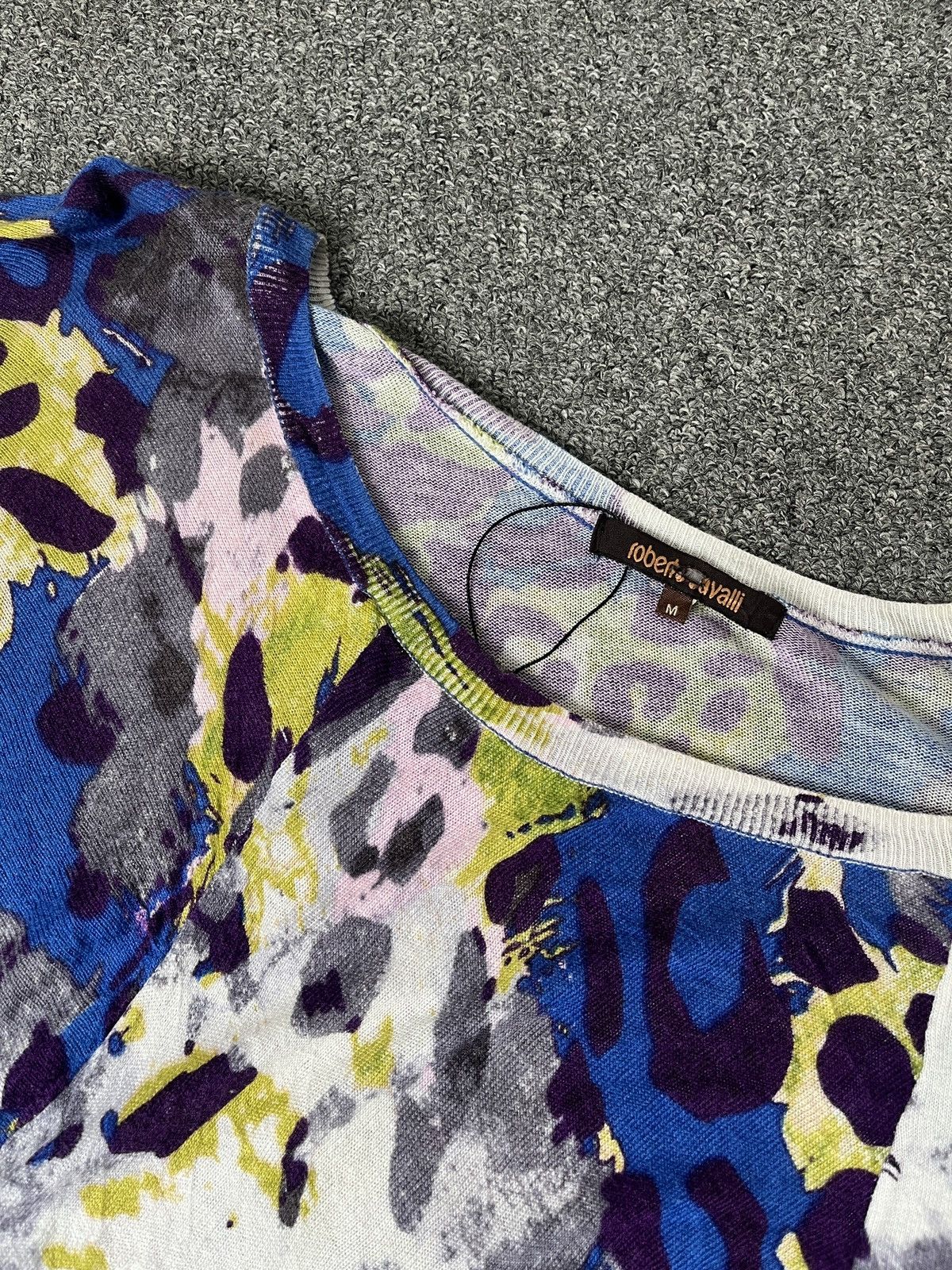 Roberto Cavalli Roberto Cavalli Asymmetric Leopard Knitwear Size M / US 6-8 / IT 42-44 - 4 Thumbnail