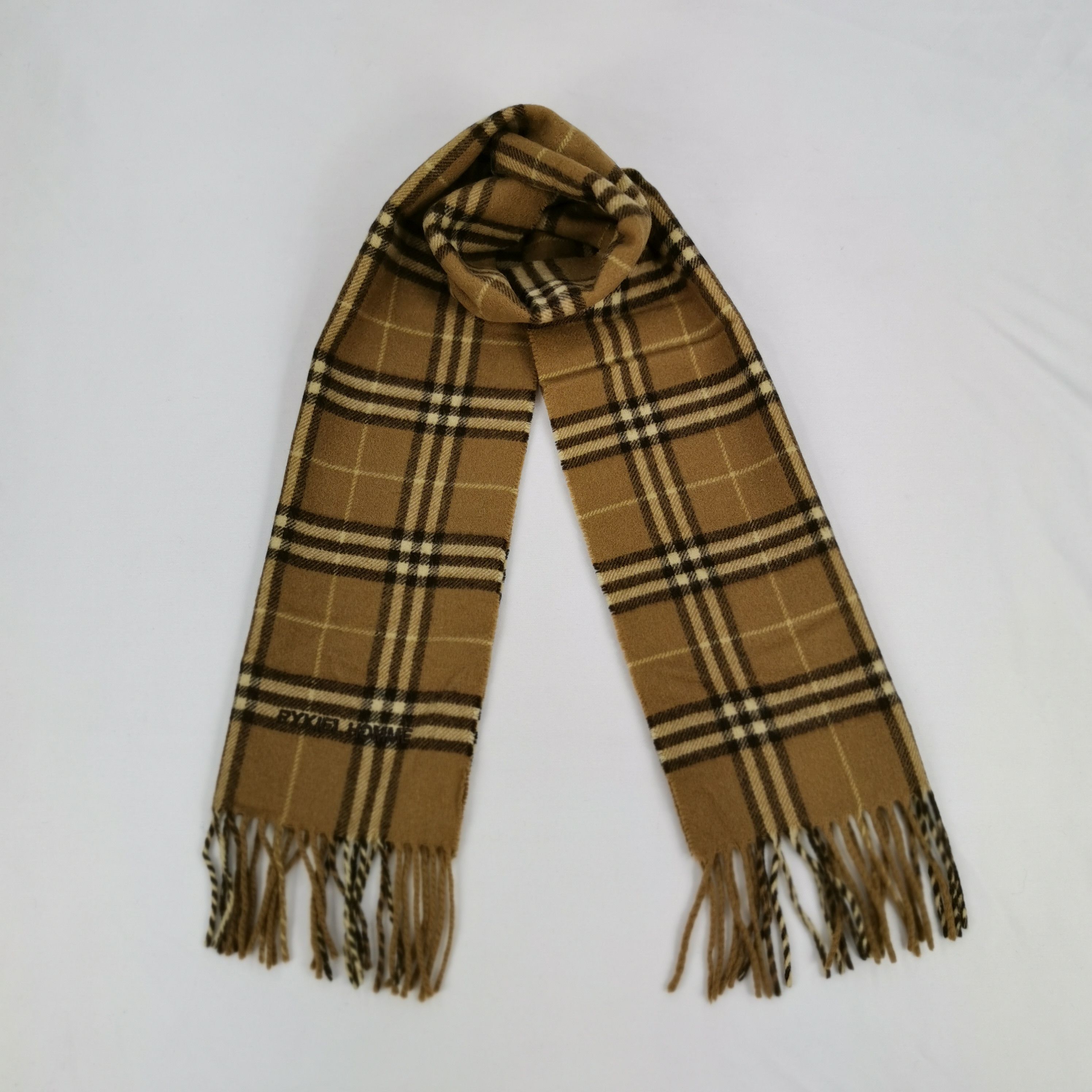 Sonia Rykiel Vintage Rykiel Homme Scarf Muffler Wool Cashmere Scarves Size ONE SIZE - 1 Thumbnail