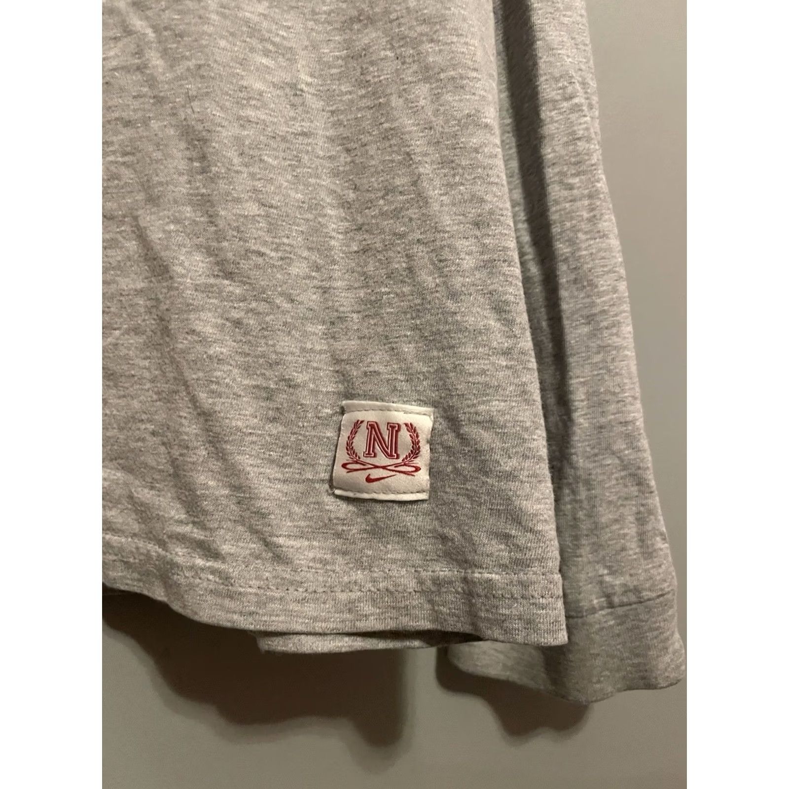 Nike Nike Y2K Vintage Baseball Long Sleeve Shirt Gray Size Large (C353) - Size US L / EU 52-54 / 3 - 5 Thumbnail