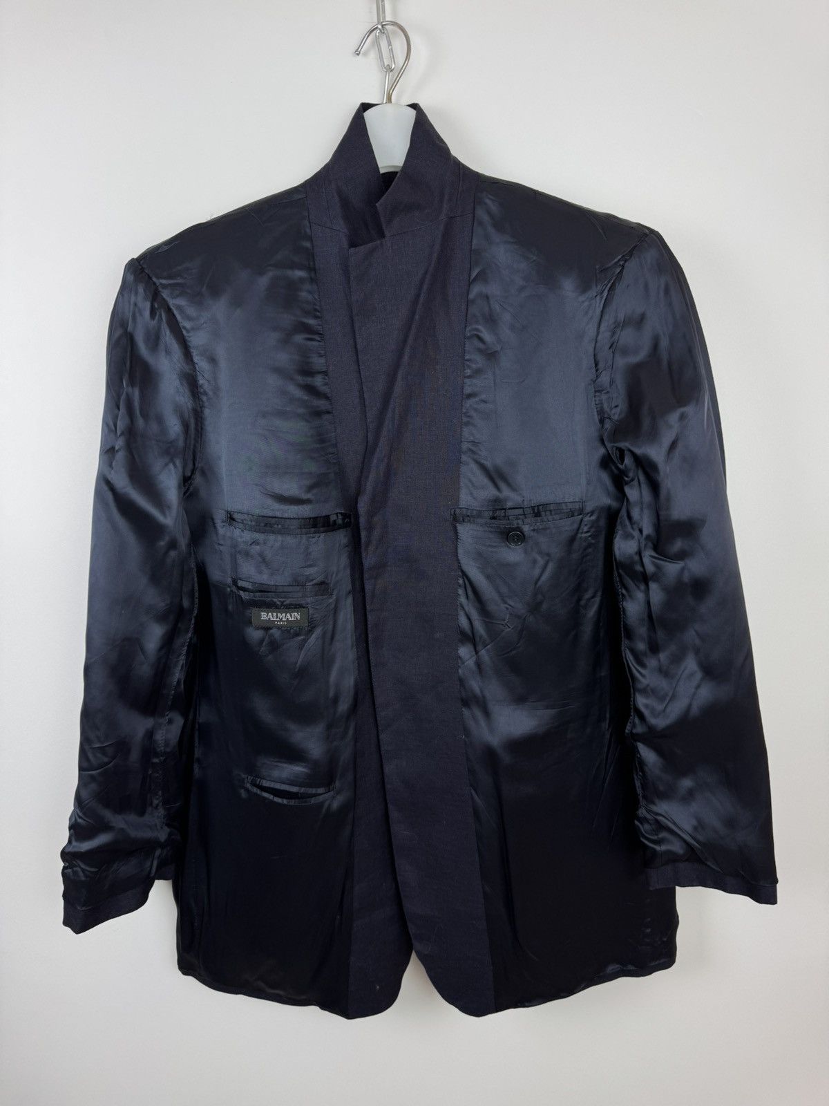 Balmain Balmain Paris Linen Blazer Vintage Sport Jacket Three Button Size 42R - 16 Thumbnail