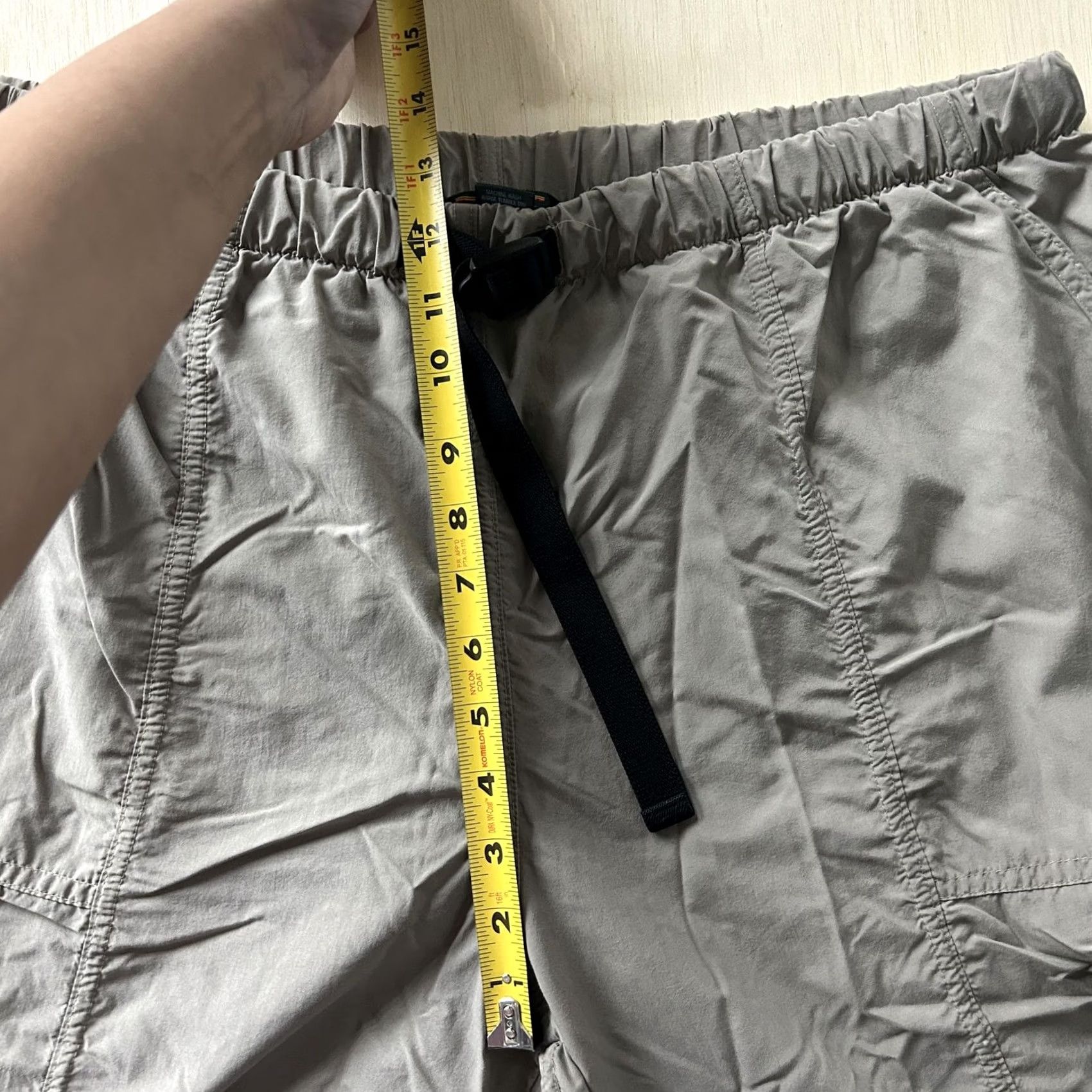 Vintage L.L.Bean Pants Womens XL Beige Nylon Elastic Waist Lightweight Travel Khakis Size 40" / US 18 - 6 Thumbnail