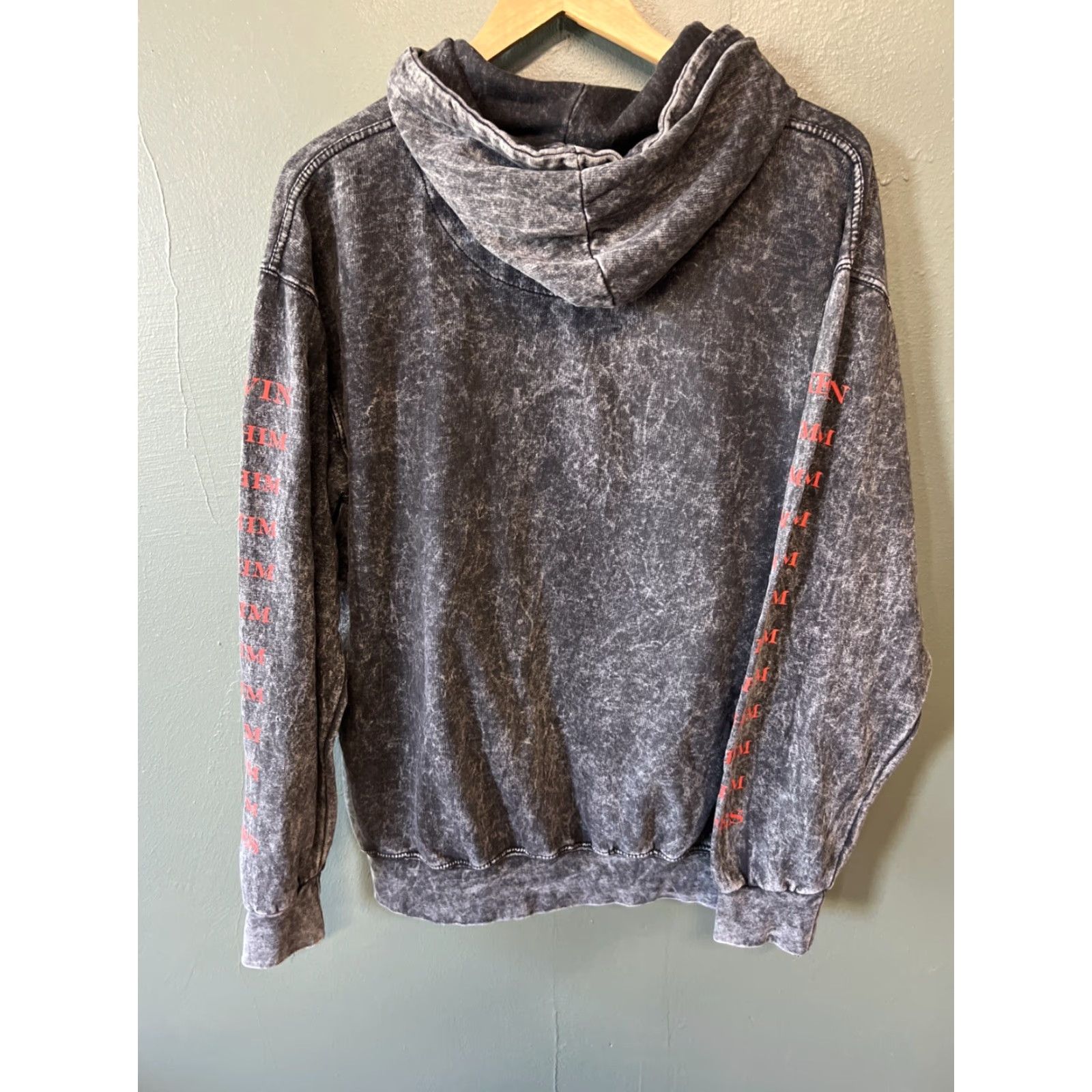 Vintage VINTAGE Kevin Gates "IM HIM" Pullover Hoodie Cotton Knit Gray M Mens Hooded Sweatshirt 2019 Concert BWA Logo Size US M / EU 48-50 / 2 - 3 Thumbnail