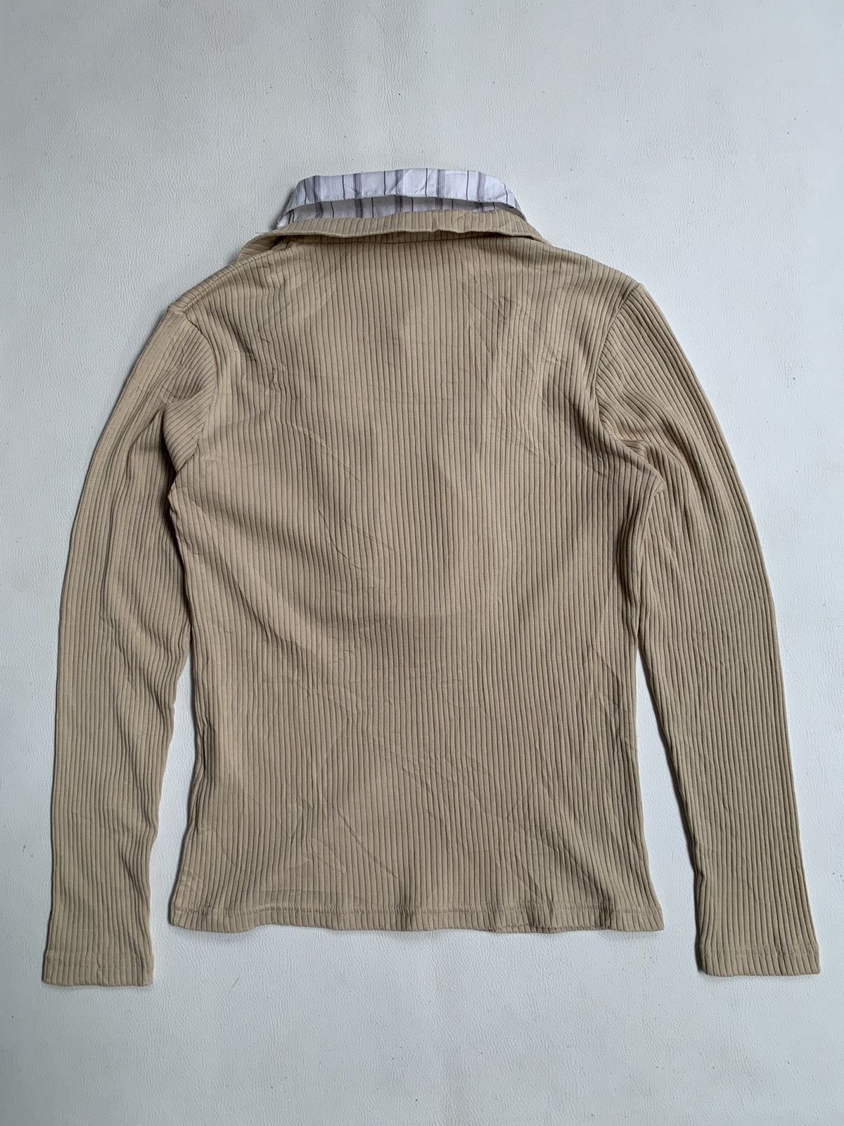 Beauty Beast × If Six Was Nine × Japanese Brand Undefined Japan Glisse Double layer shirt Size US XS / EU 42 / 0 - 2 Thumbnail