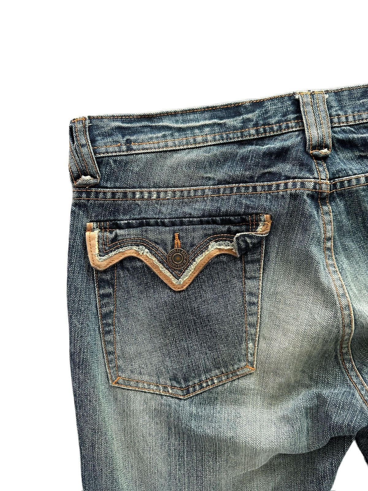 5351 POUR LES HOMMES [34x38] 00's EDGE By Rupert Japan mudmax denim Size US 34 / EU 50 - 11 Thumbnail