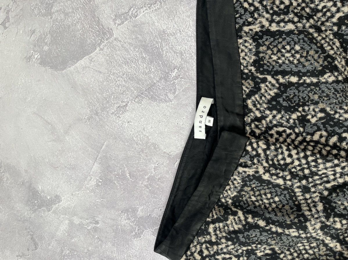 Sandro Sandro Snake Print Wool Pants Size 38 Size 26" / US 2 / IT 38 - 5 Thumbnail