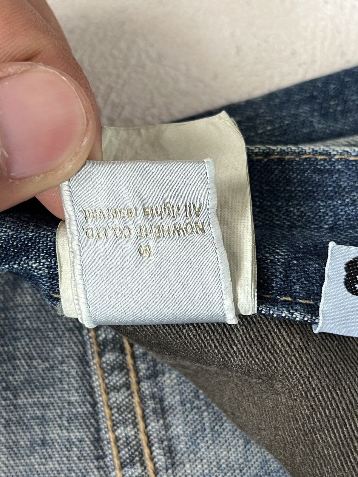 Bape 00’s Bape Ape Head Washed Denim Jeans Size US 32 / EU 48 - 8 Thumbnail