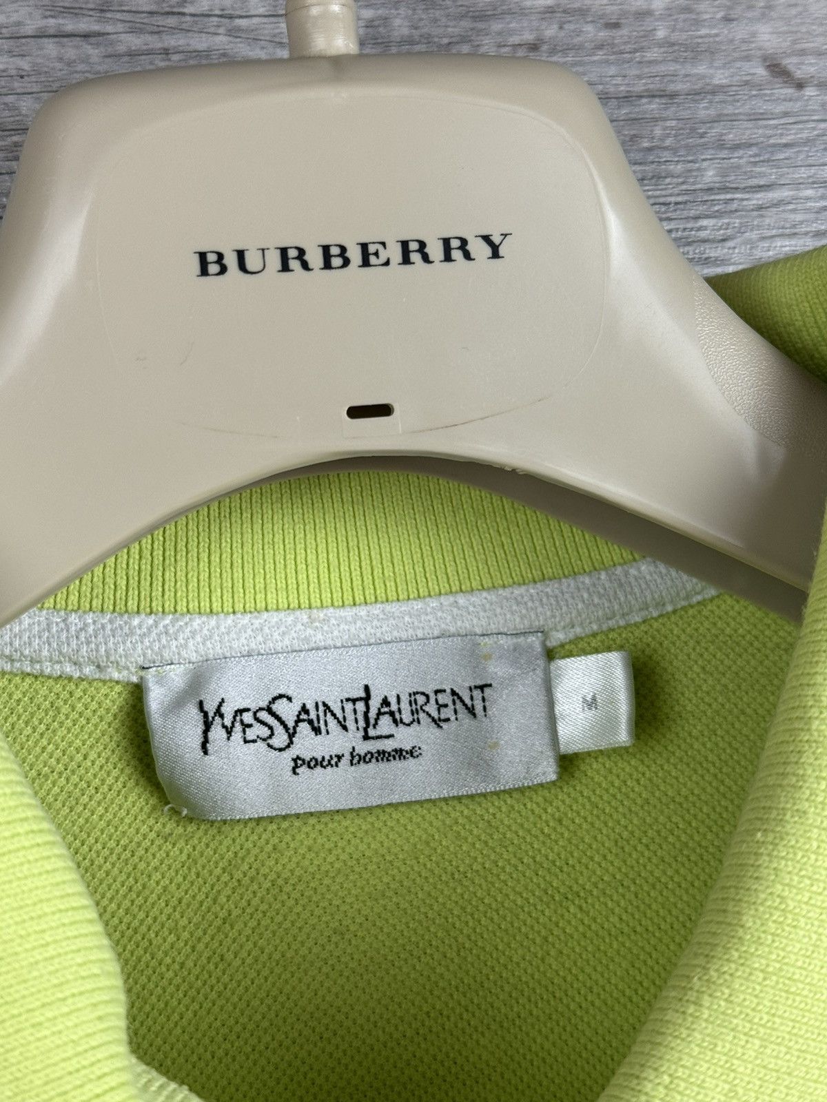 Vintage × Yves Saint Laurent Polo YSL Yves Saint Laurent Luxury Vintage Shirts Size M Size US M / EU 48-50 / 2 - 13 Thumbnail