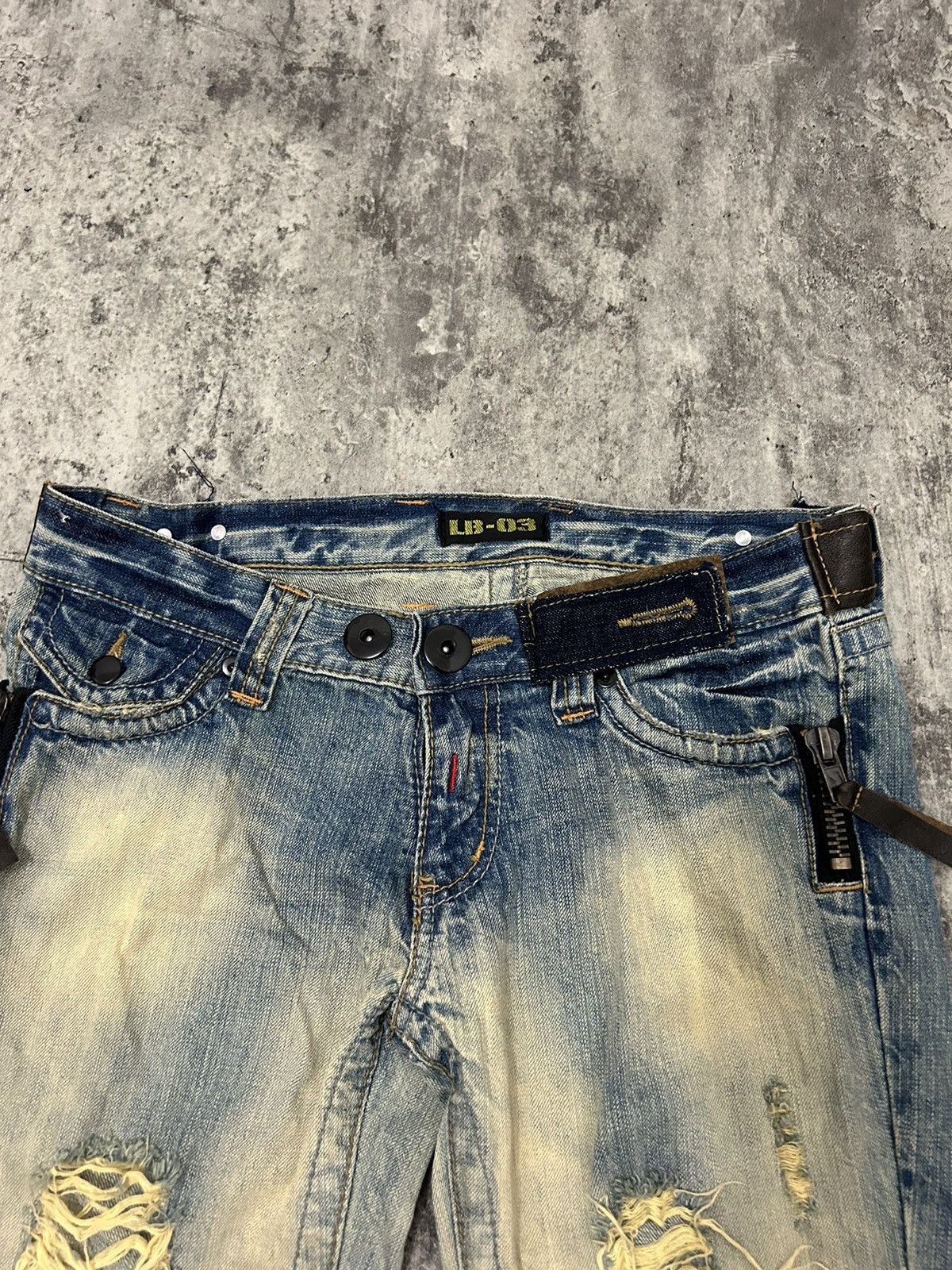 If Six Was Nine LB - 03 Mud wash Distressed If six Wash Nine Style Size US 31 - 6 Thumbnail