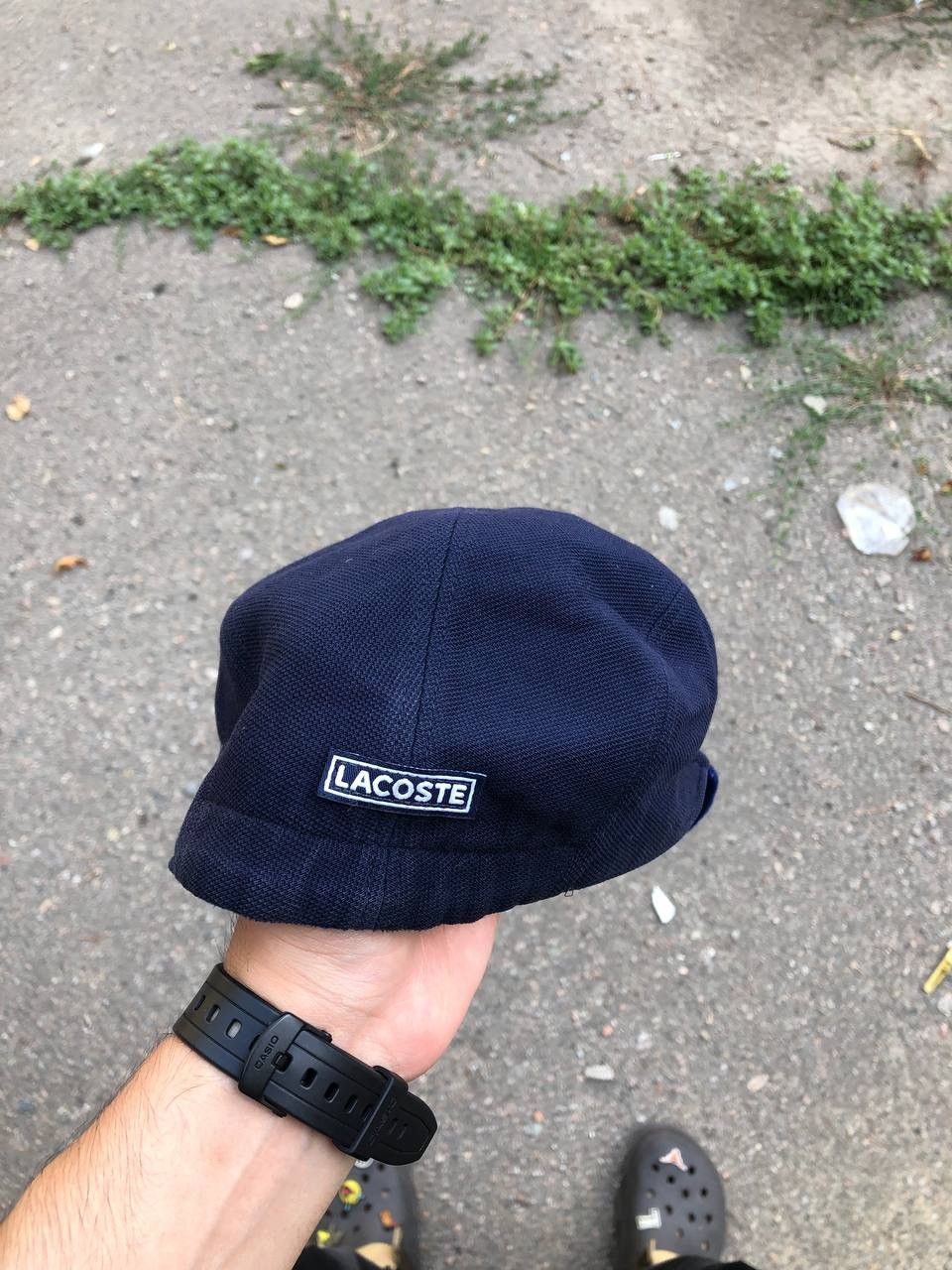 Lacoste × Vintage VERY RARE LACOSTE CHEMISE CAP 5-PANEL HATS JAPAN STYLE Y2K Size ONE SIZE - 9 Thumbnail