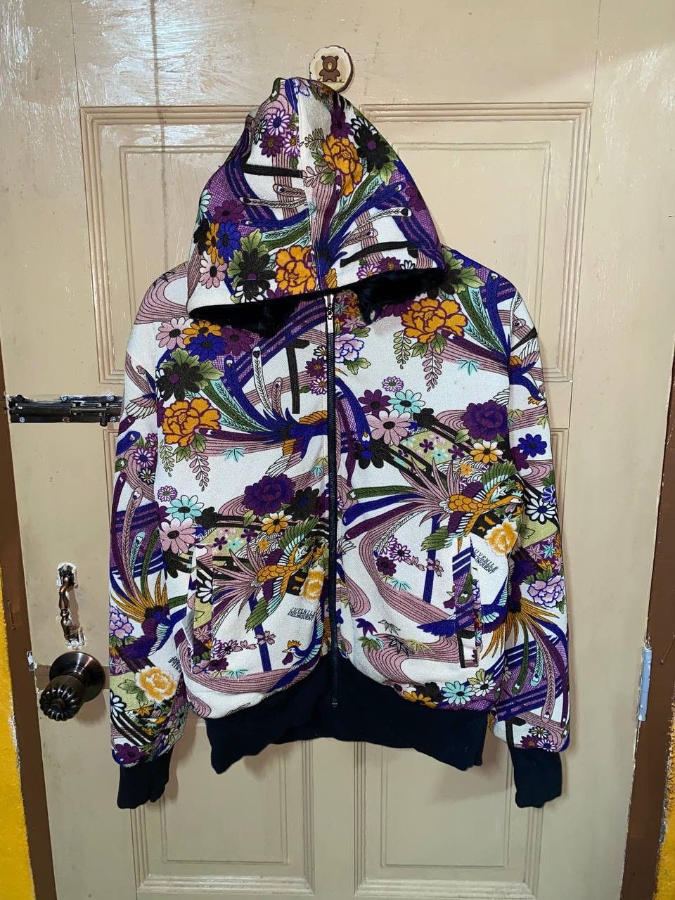 Japanese Brand Vintage Juvenile Delinquent Reversible Hoodie Made In Japan Size US M / EU 48-50 / 2 - 14 Thumbnail