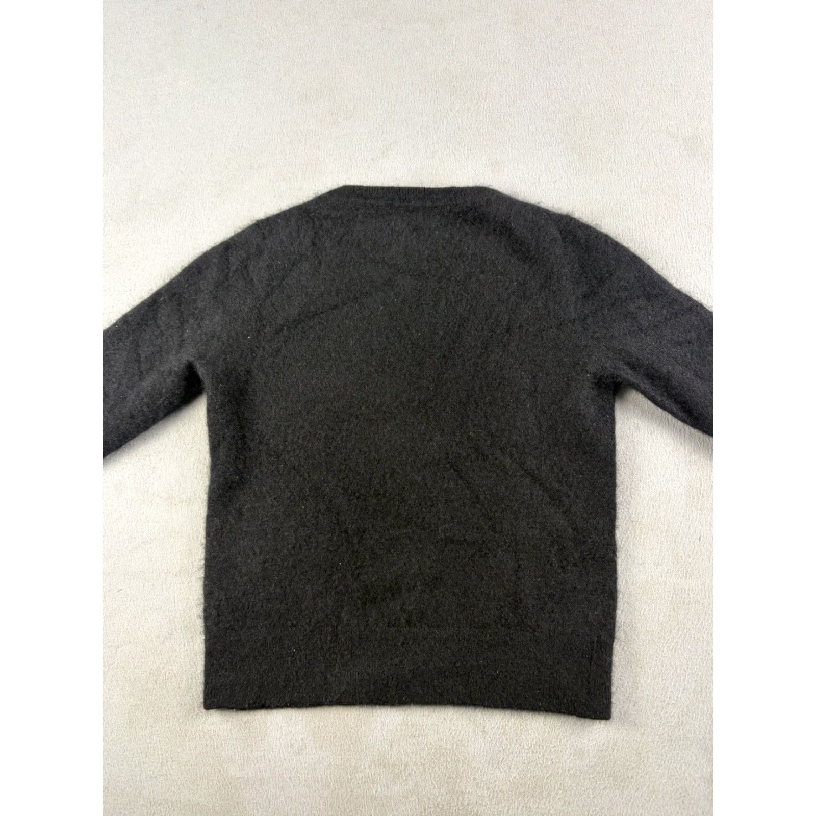 Quince Quince Sweater Womens Small Crew Neck Knit Cashmere Black Long Sleeve Pullover Lightweight Classic Preppy Size S Size S / US 4 / IT 40 - 4 Thumbnail