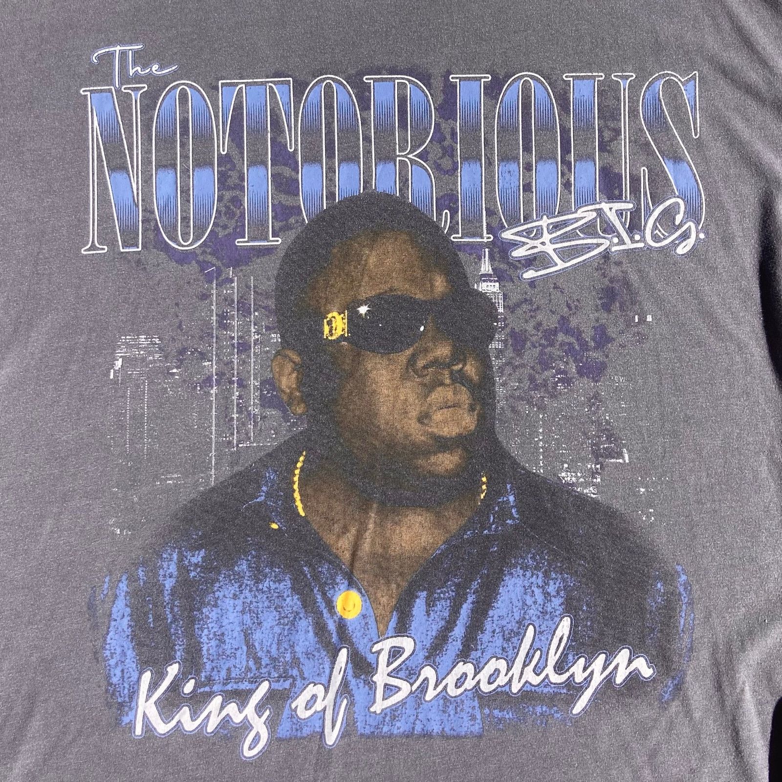 Vintage Notorious B.I.G. World Tour ‘97 Vintage T-shirt XL Size US XL / EU 56 / 4 - 2 Thumbnail