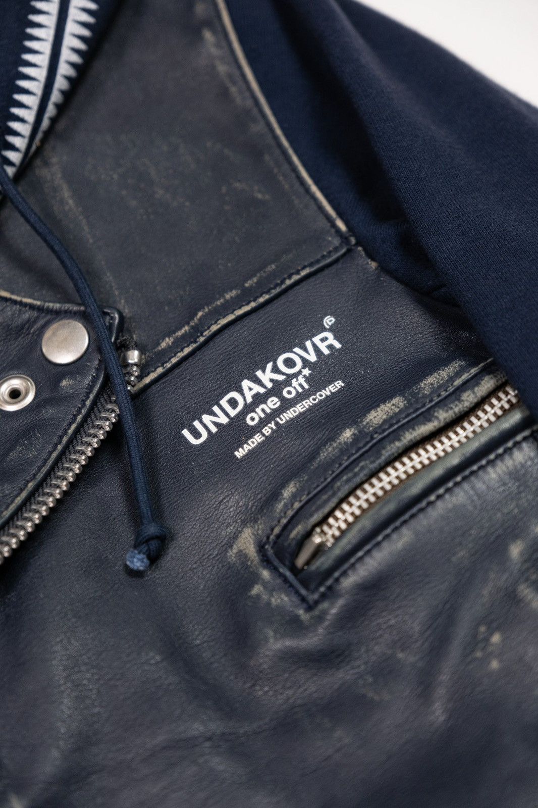 Undercover Undercover One-off Giz Hybrid Biker Jacket Size US S / EU 44-46 / 1 - 5 Thumbnail