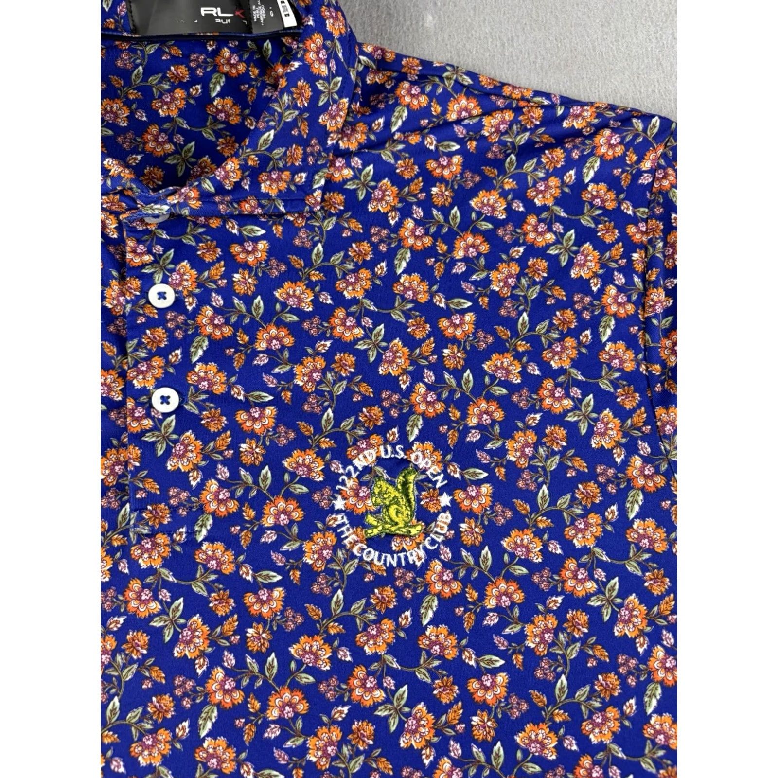 Ralph Lauren Ralph Lauren Polo Shirt Golf Men’s L Floral Multicolor Short Sleeve Collared 122nd US Open RF Open Nike? Size US L / EU 52-54 / 3 - 2 Thumbnail