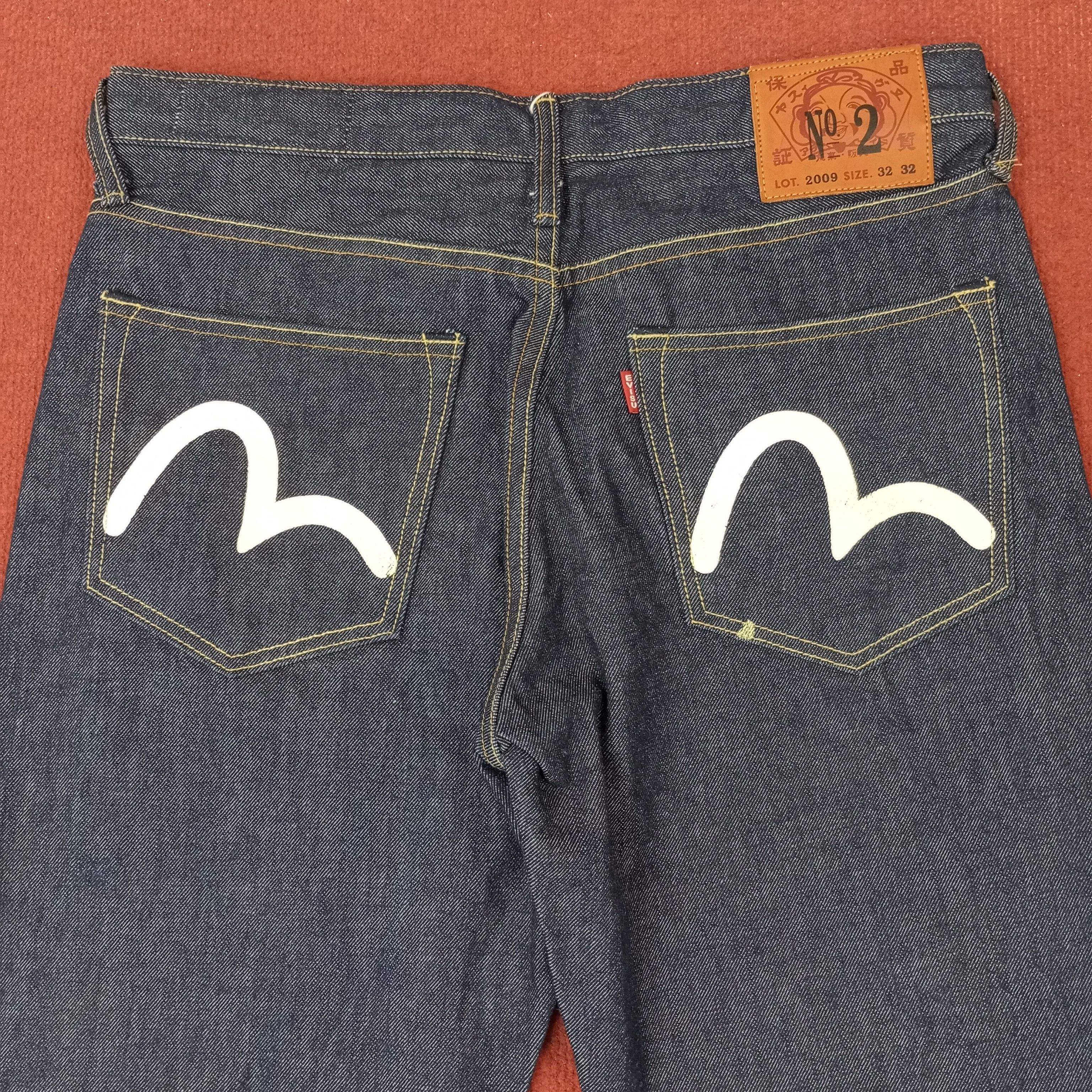 Japanese Brand × Vintage Evisu Japanese Brand Custom Daicock Jeans c217n11 Size US 32 / EU 48 - 5 Thumbnail