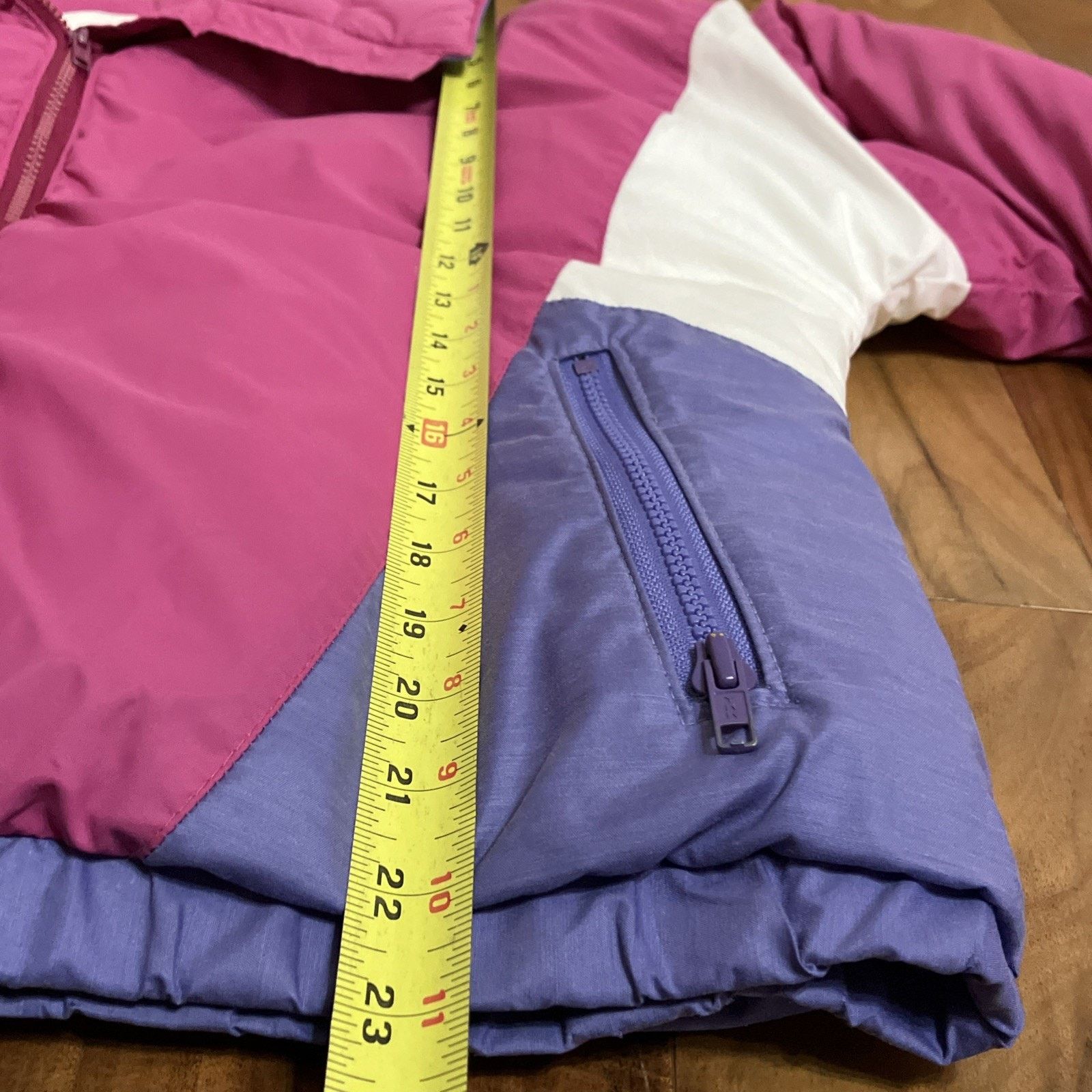 Other Vtg Alpine Designs GOOSE DOWN Puffer Ski Jacket Sz M Pink Size M / US 6-8 / IT 42-44 - 13 Thumbnail