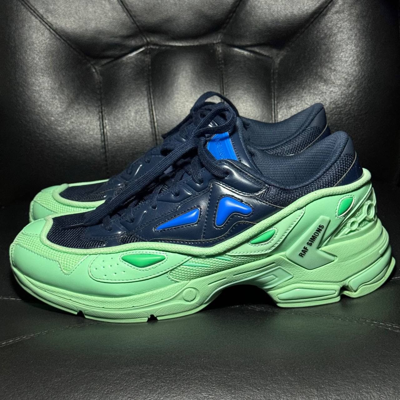 Raf Simons sneakers Raf Simons Pharaxus Green Blue Size US 12 / EU 45 - 3 Thumbnail