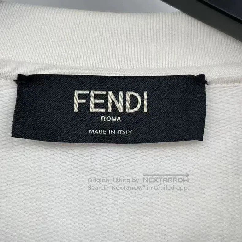 Fendi Fendi Colorblock Logo Sweatshirt. Size US XL / EU 56 / 4 - 3 Thumbnail