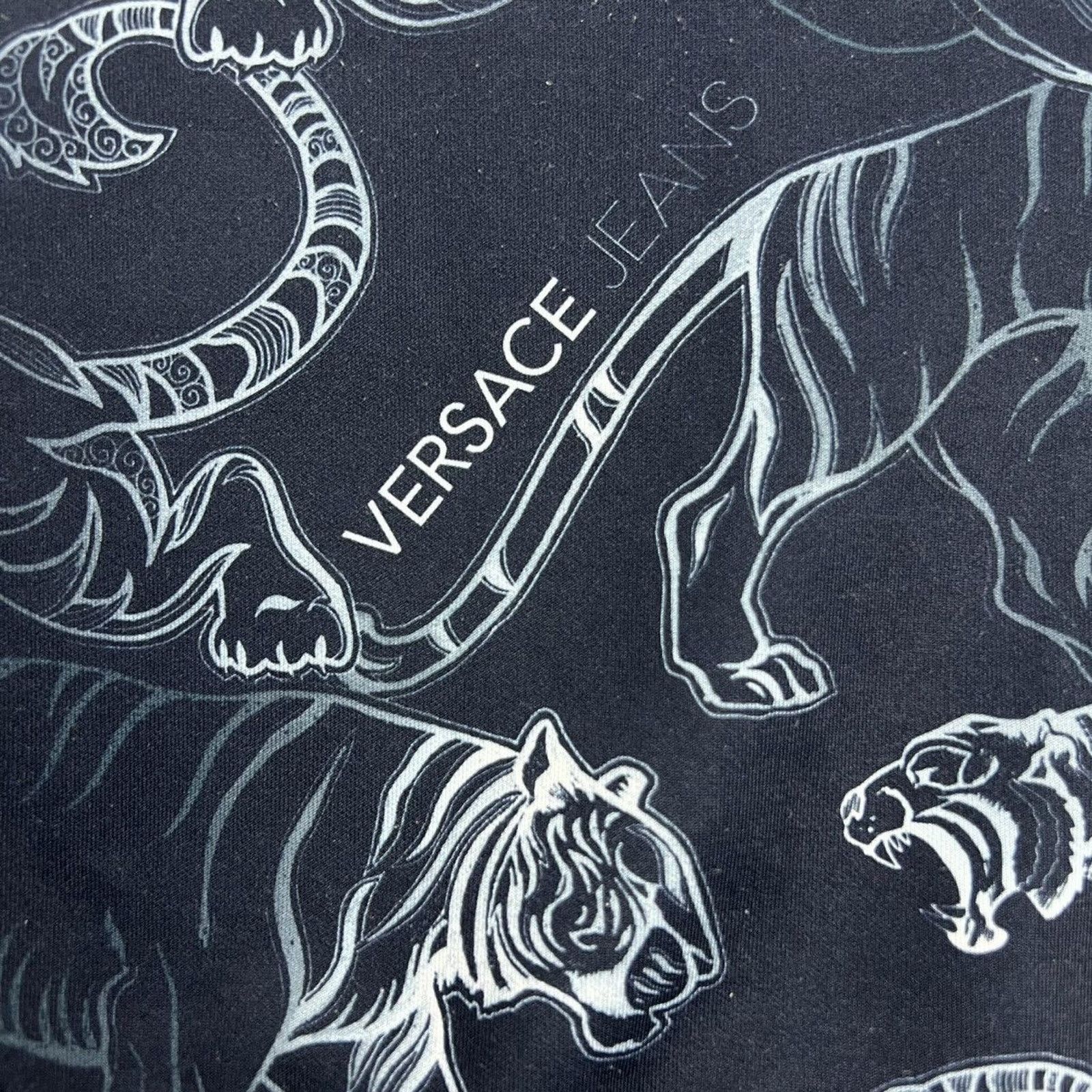 Versace × Versace Jeans Couture Versace Jeans Sweatshirt Tiger Graphic Lightweight Crew Size US M / EU 48-50 / 2 - 3 Thumbnail