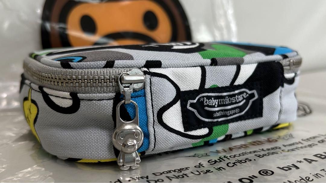Bape × Kaws 2005 Bape x Kaws Baby Milo Animal Kingdom Zip Coin Pouch Size ONE SIZE - 3 Thumbnail