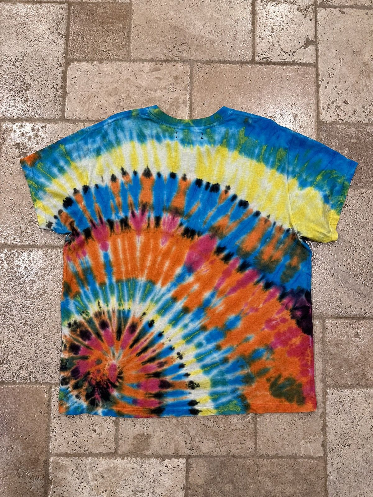 Amiri Amiri Tie-Dye Logo Multicolor Short Sleeve T-Shirt Size US M / EU 48-50 / 2 - 8 Thumbnail