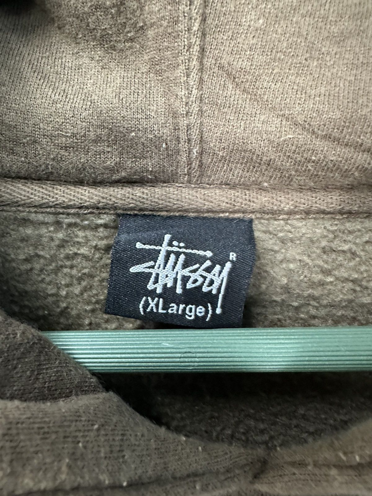 Stussy Stussy Big Logo Faded Hoodie Z353 Size US XL / EU 56 / 4 - 9 Thumbnail