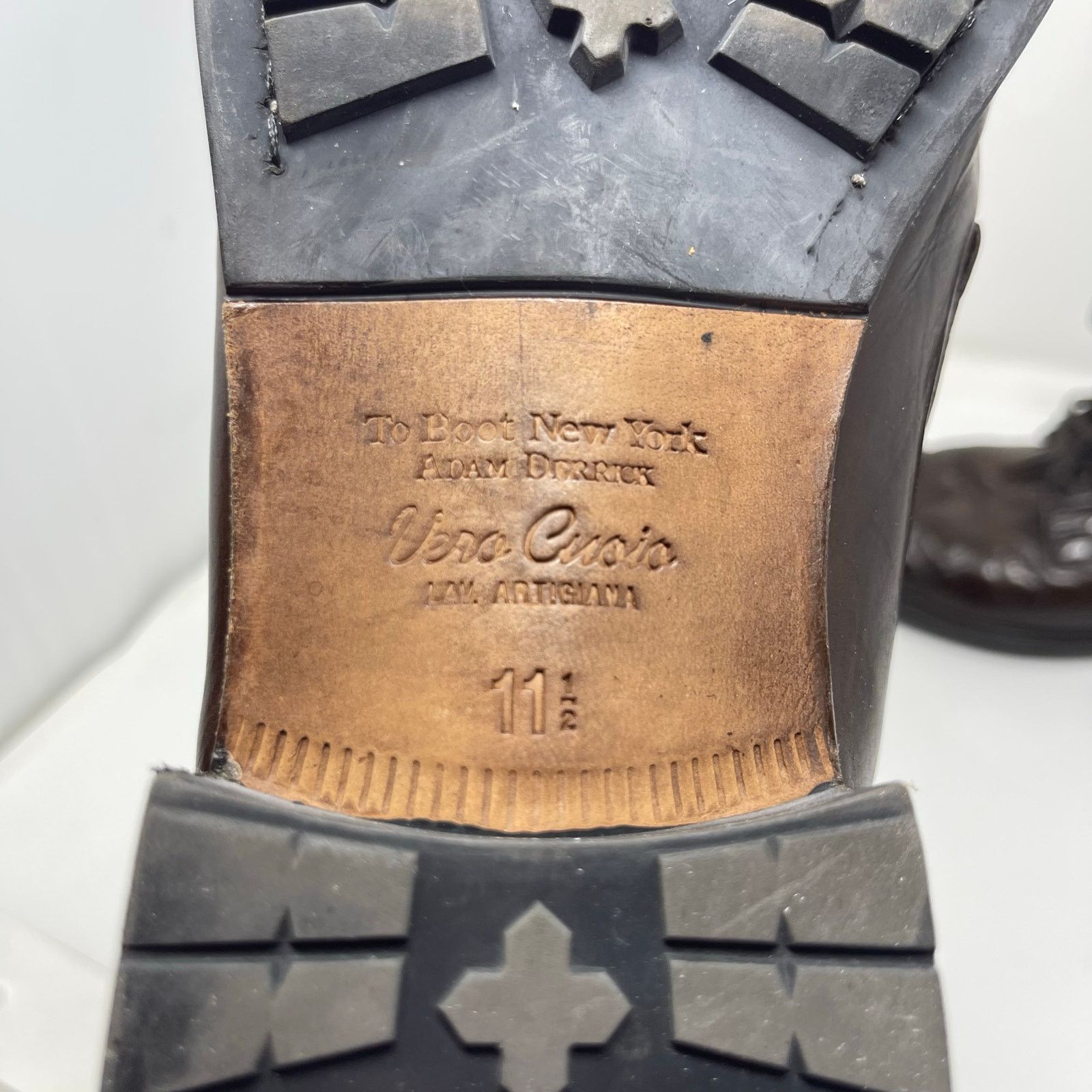 Other To Boot New York Adam Derrick Astoria Brown burnished toe Size US 11.5 / EU 44-45 - 2 Thumbnail