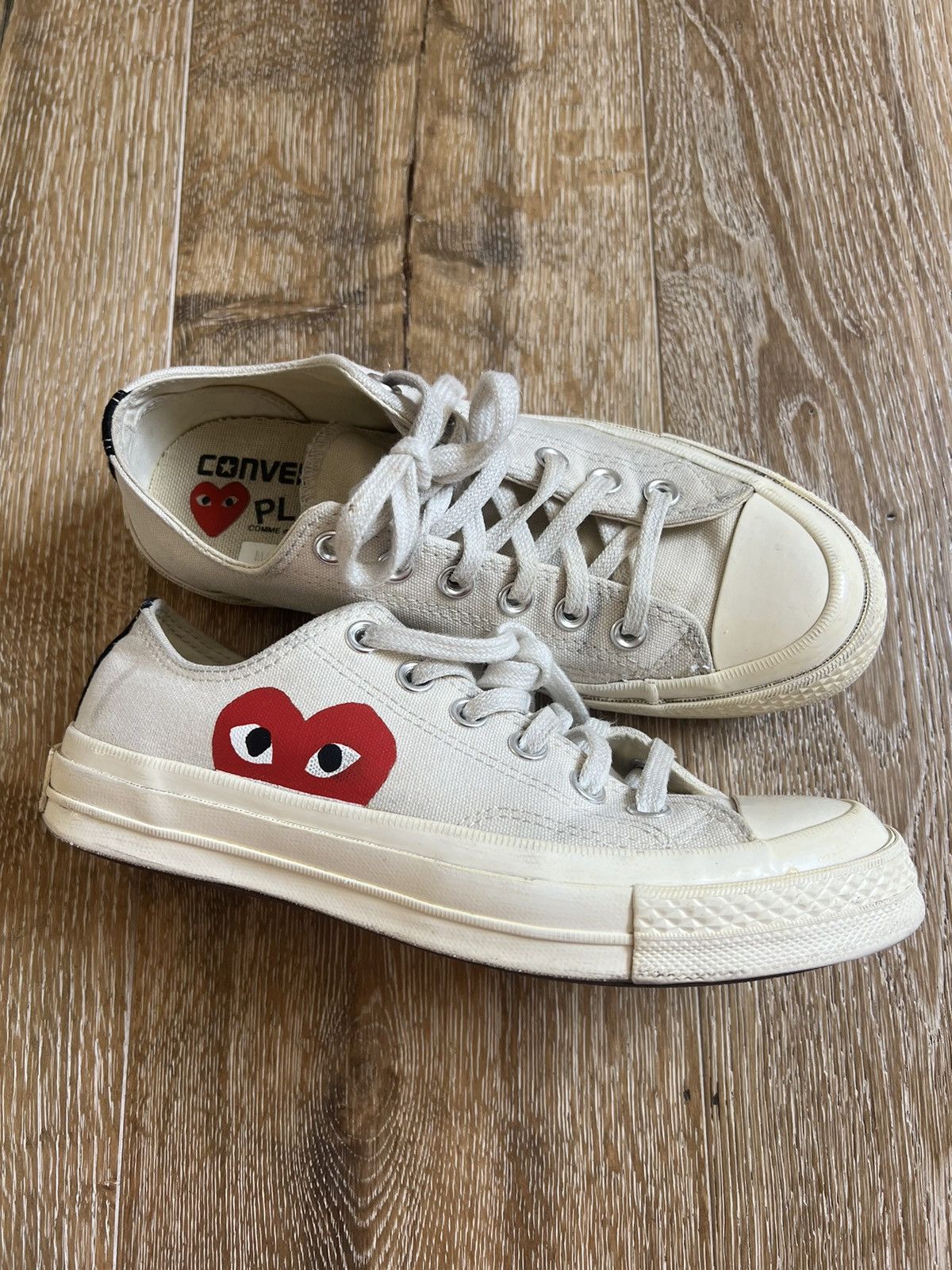 Converse cdg grailed best sale