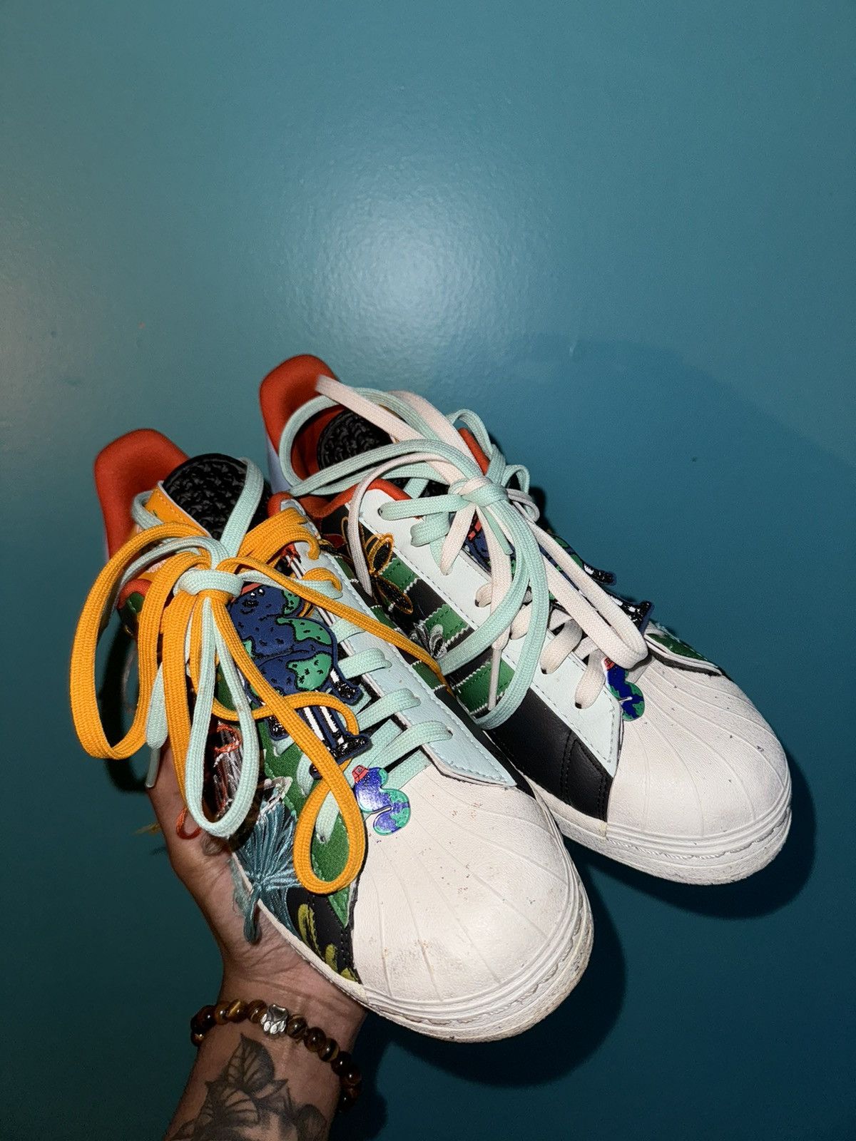 Adidas Superearth Sean Wotherspoon Adidas Size US 9.5 / EU 42-43 - 12 Thumbnail