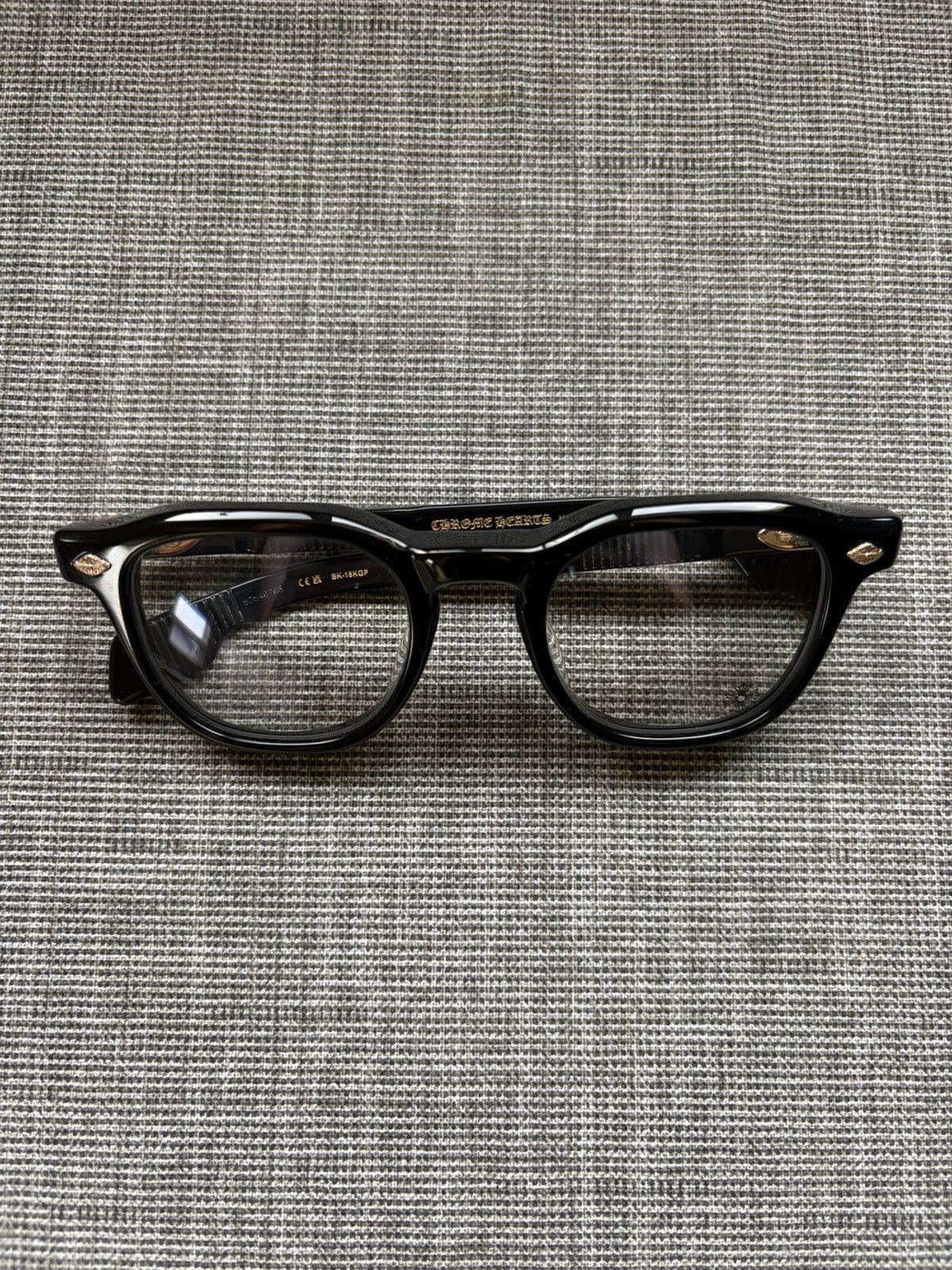 Chrome Hearts Chrome Hearts chirp chirp 18k gold glasses Size ONE SIZE - 1 Thumbnail