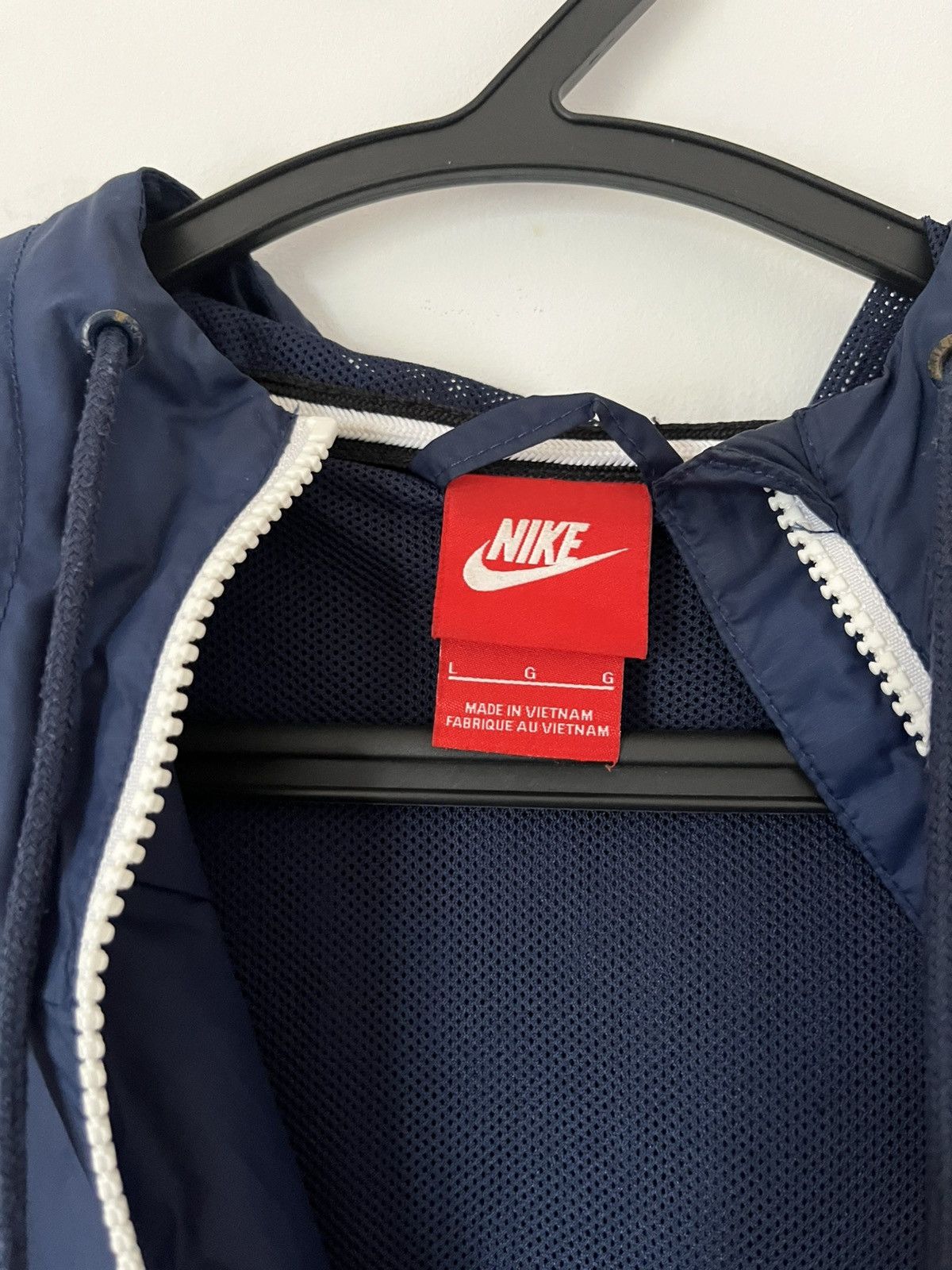 Nike × Vintage Nike Hooded Windbreaker Size US L / EU 52-54 / 3 - 2 Thumbnail
