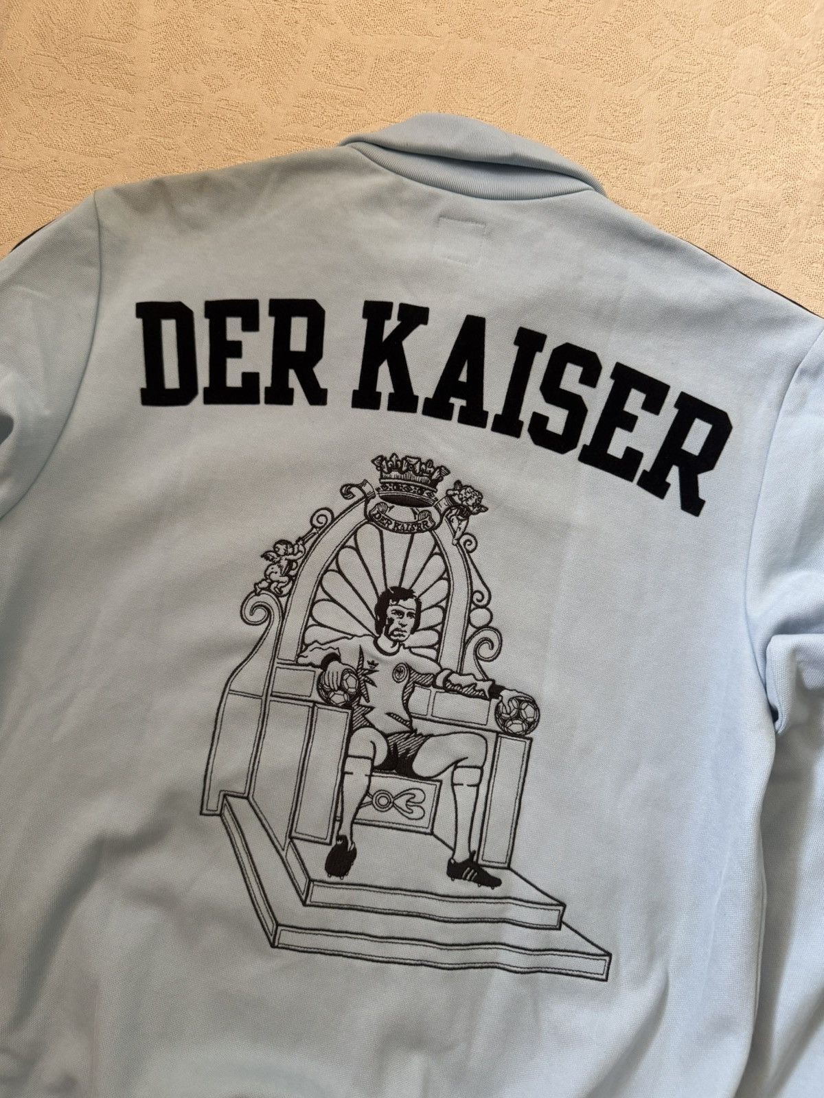 Adidas Vintage Adidas Der Kaiser Franz Beckenbauer Track Jacket Size US S / EU 44-46 / 1 - 7 Thumbnail