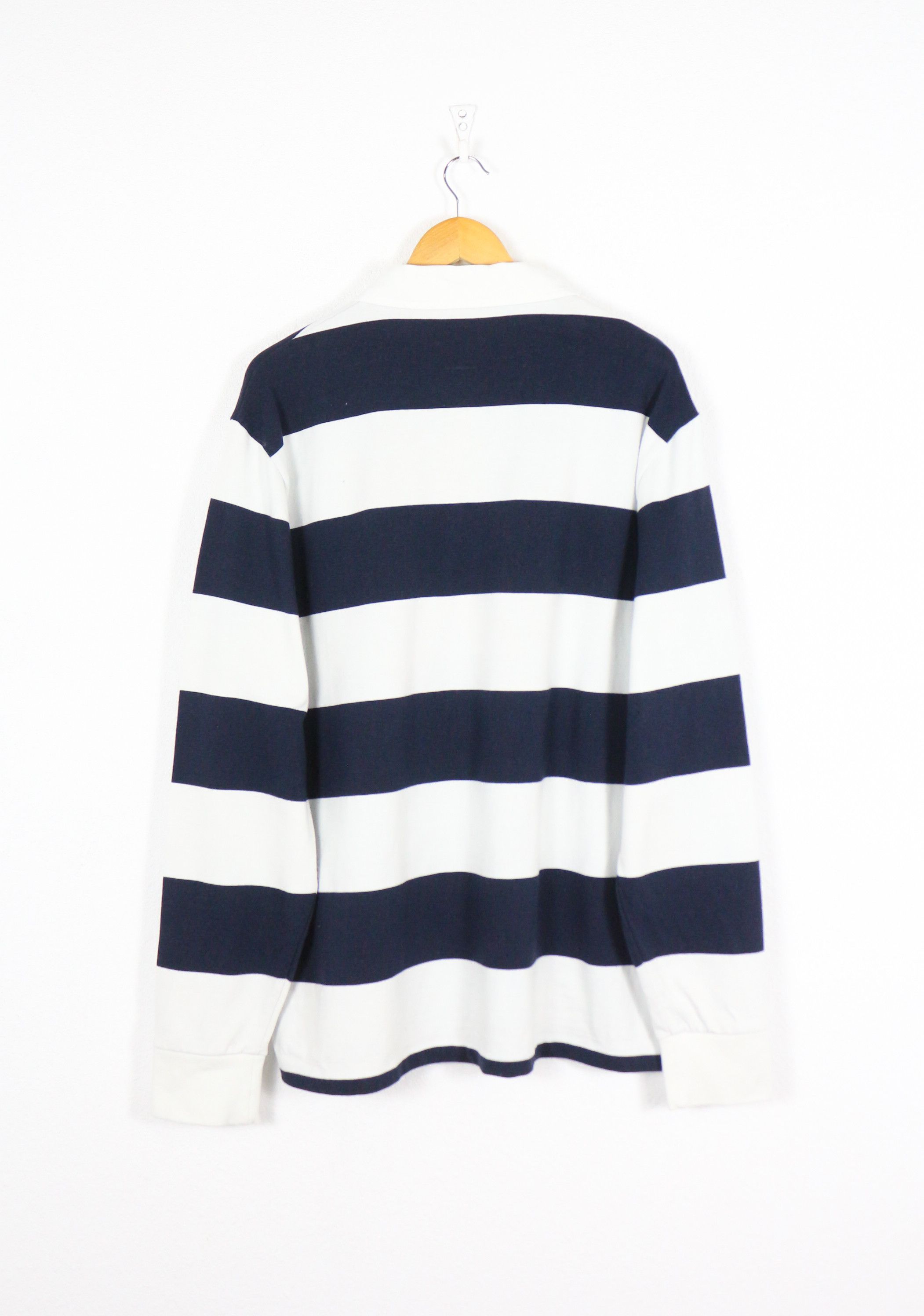 Gant × Vintage Vintage Gant Logo Striped Preppy Rugby Polo Shirt Size US XXL / EU 58 / 5 - 6 Thumbnail