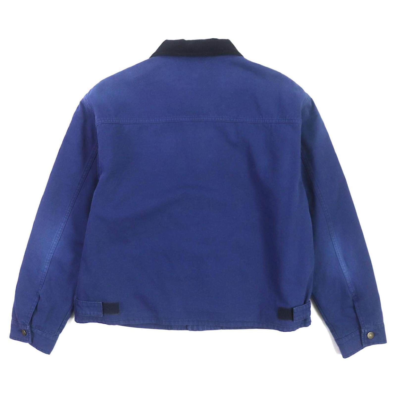 Gucci o1s1wg110125 Jacket Wash Dyed Cotton Galaxy in Blue Size US XL / EU 56 / 4 - 3 Thumbnail