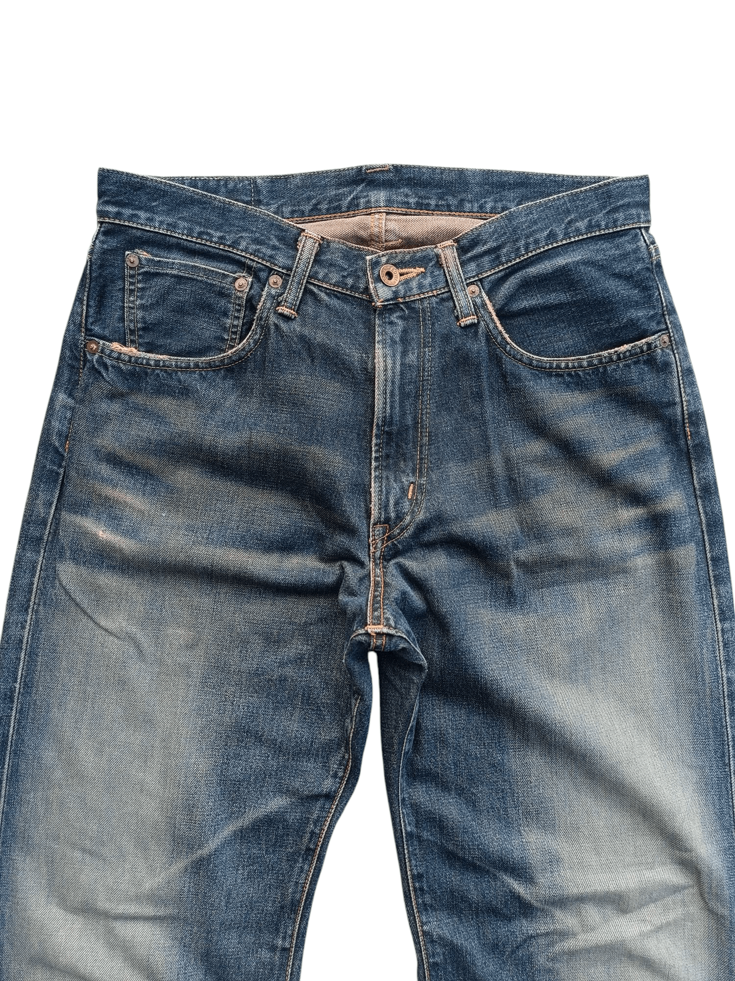 Edwin × Vintage Vintage Edwin Japan 505 X Selvedge Orange Tab Denim E252 Size US 32 / EU 48 - 4 Thumbnail