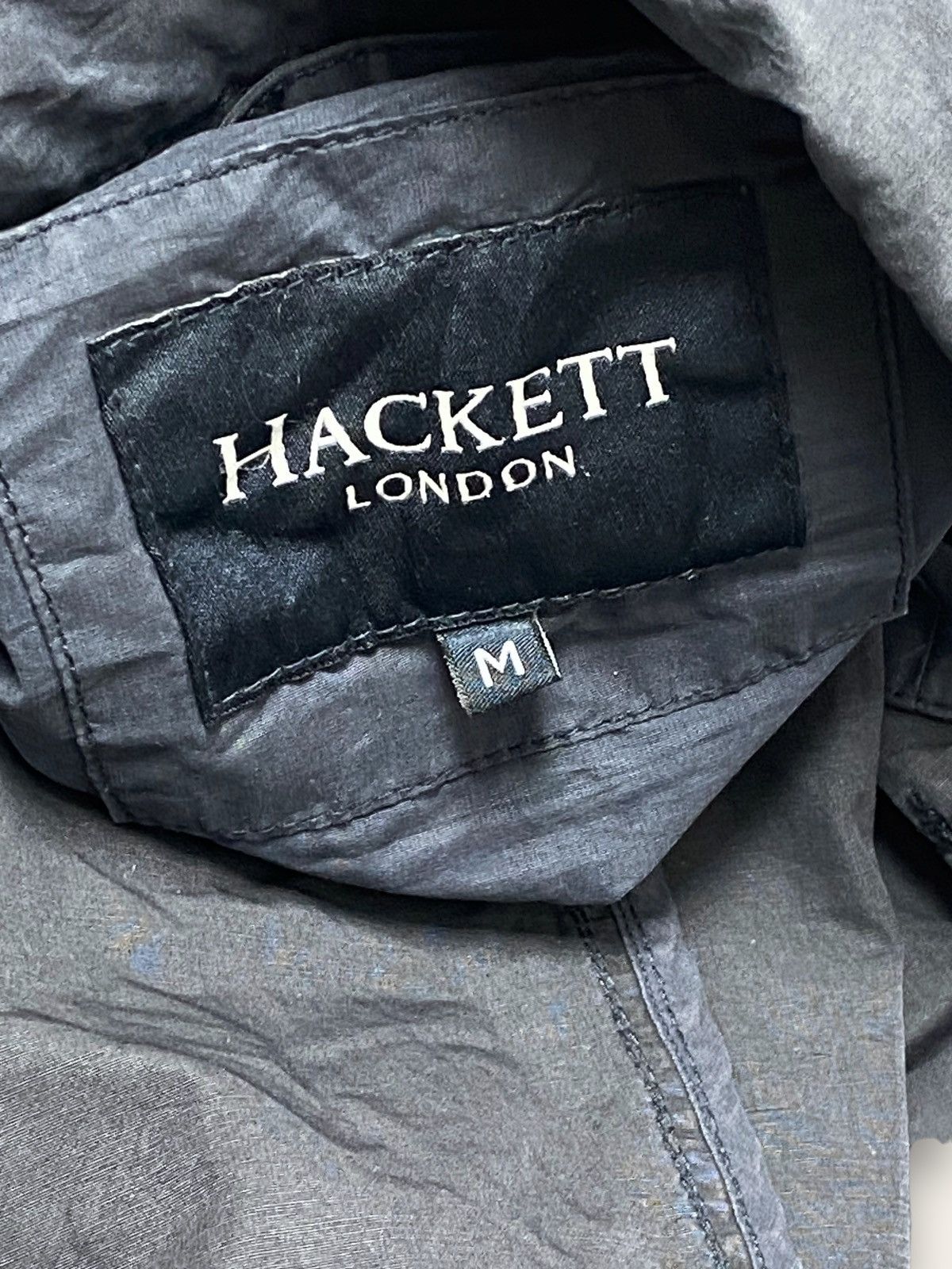 Hackett Vintage HACKETT Multi Pocket Navy Faded Light Jacket Size US M / EU 48-50 / 2 - 11 Thumbnail