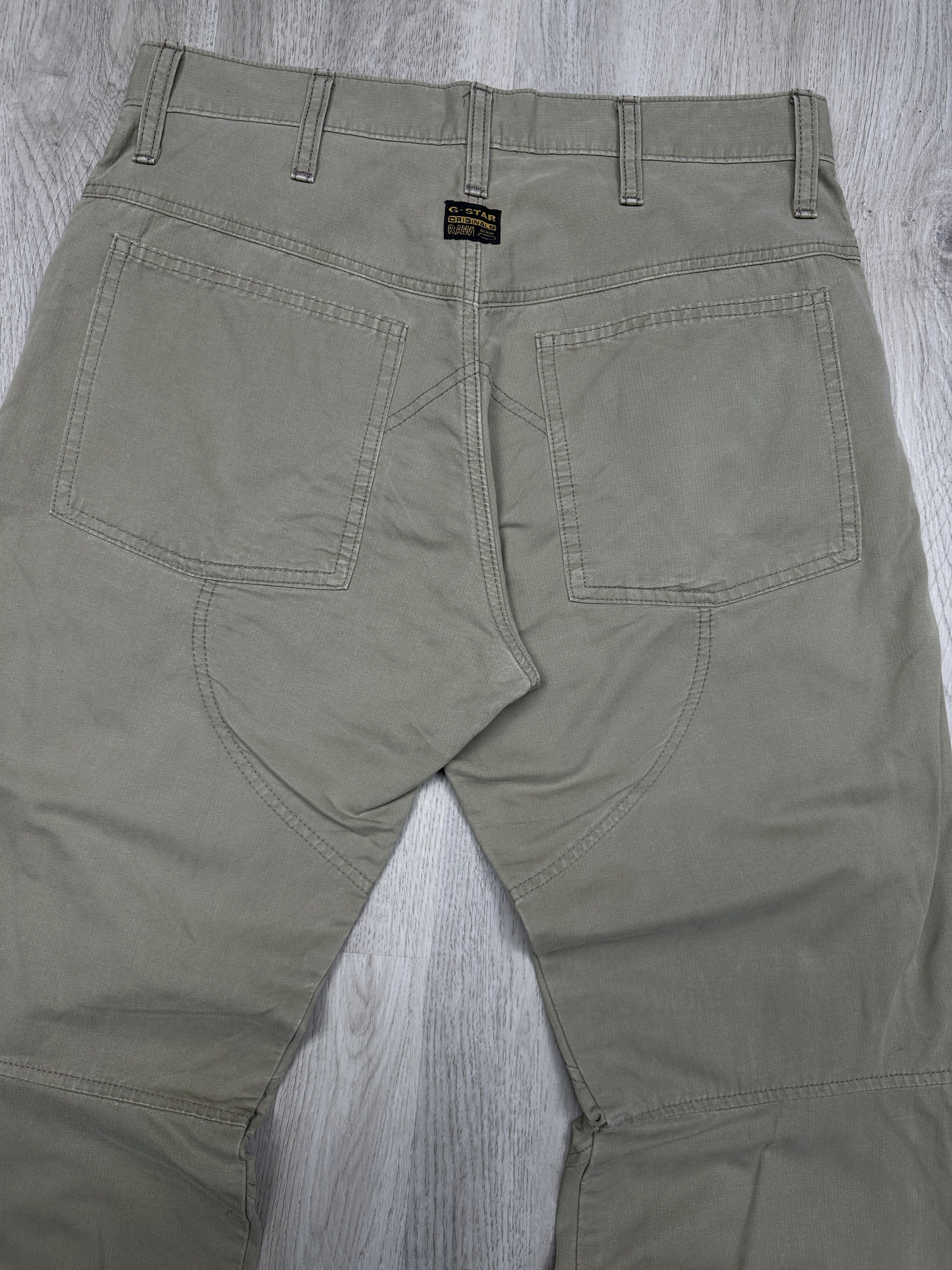 G-Star G Star Raw Vintage Mens Elwood Denim Pants Jeans Double Knee Size US 32 / EU 48 - 7 Thumbnail