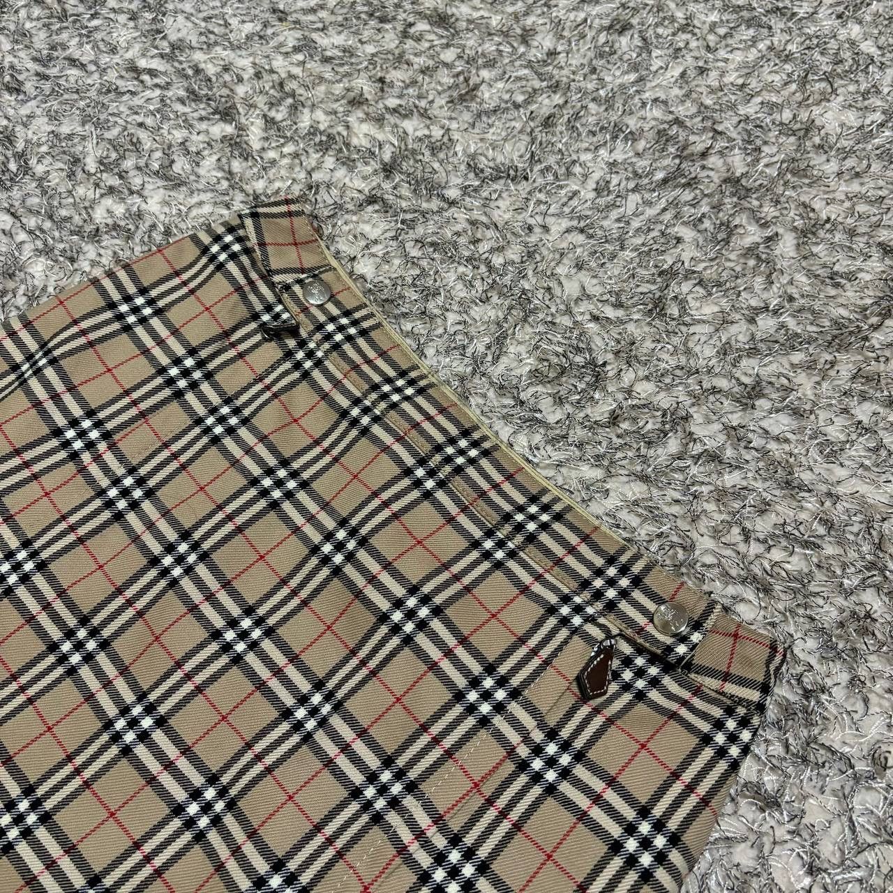Burberry Burberry Blue Label Nova Check Mini Skirt | Wool Blend | 36 Size 27" / US 4 / IT 40 - 4 Thumbnail