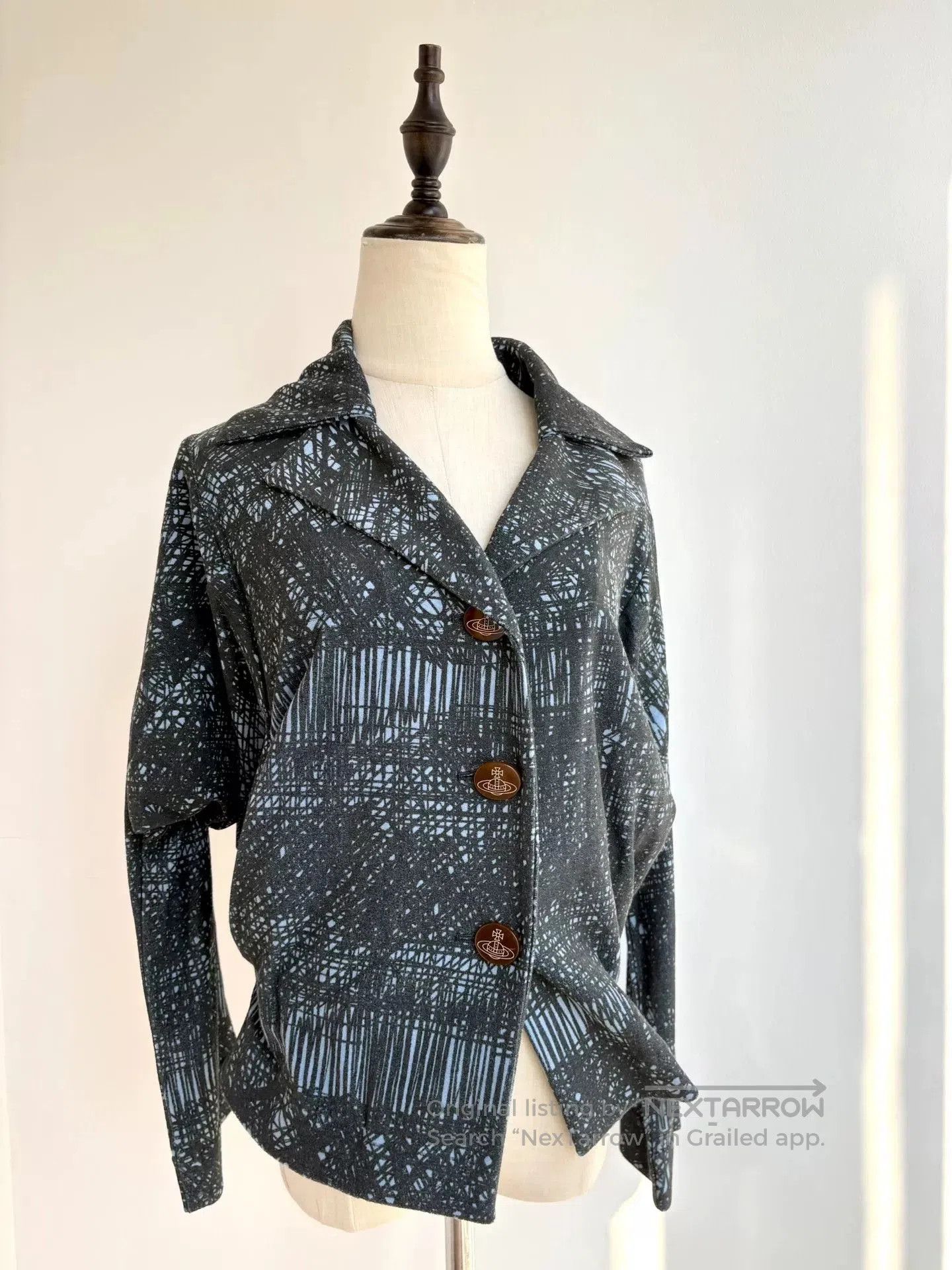 Vivienne Westwood vivienne westwood blue graffiti jacket. Size M / US 6-8 / IT 42-44 - 2 Thumbnail