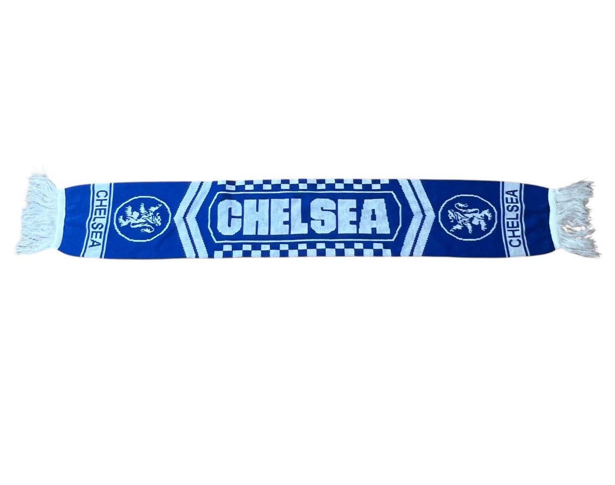 Other Chelsea Football Club Blue White Unbranded Scarf Size ONE SIZE - 2 Thumbnail