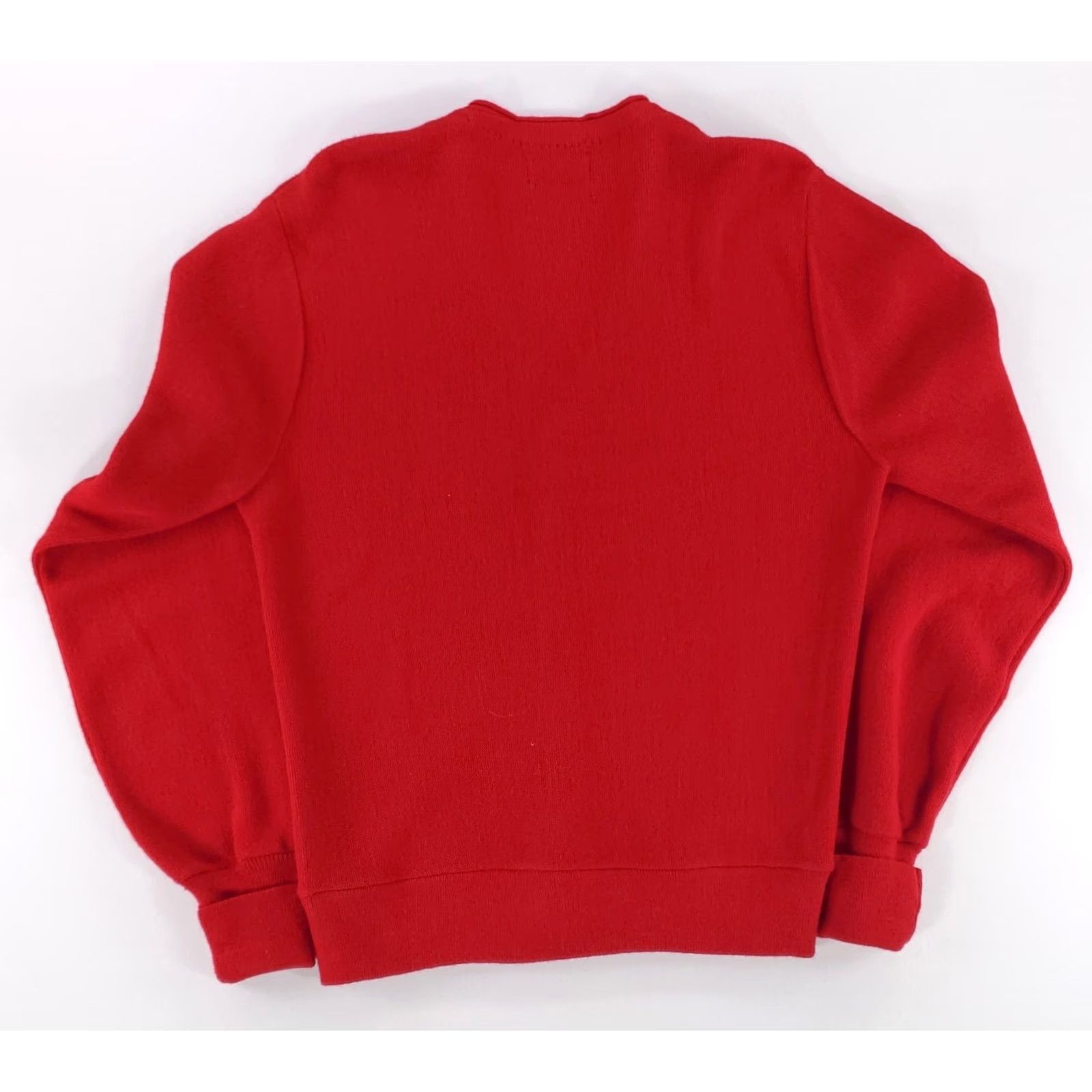 Vintage VINTAGE Campus Cardigan Sweater Pro Action Red Made USA Mens M 70s 80s Acrylic Men’s M Size US M / EU 48-50 / 2 - 4 Thumbnail