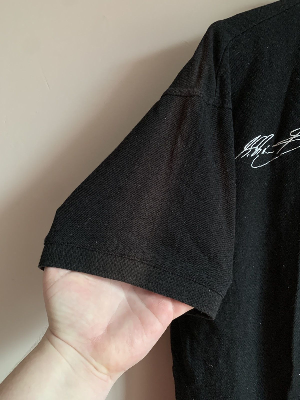 Vintage Michael Schumacher Vintage Polo Shirt Ferrari Black XL Size US XL / EU 56 / 4 - 5 Thumbnail