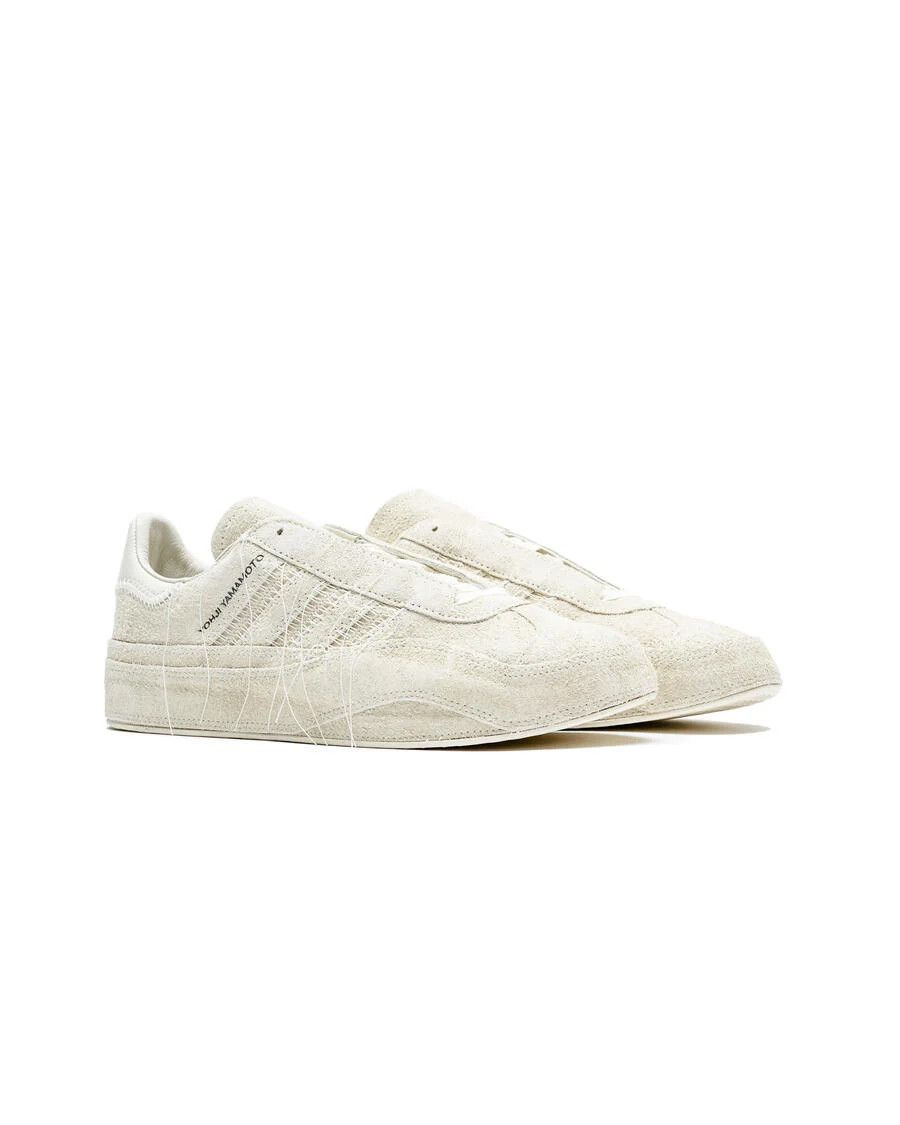 Adidas × Y-3 o1mle0426 Unisex Gazelle Low-Top Sneakers in Off-White Size US 9 / EU 42 - 2 Thumbnail