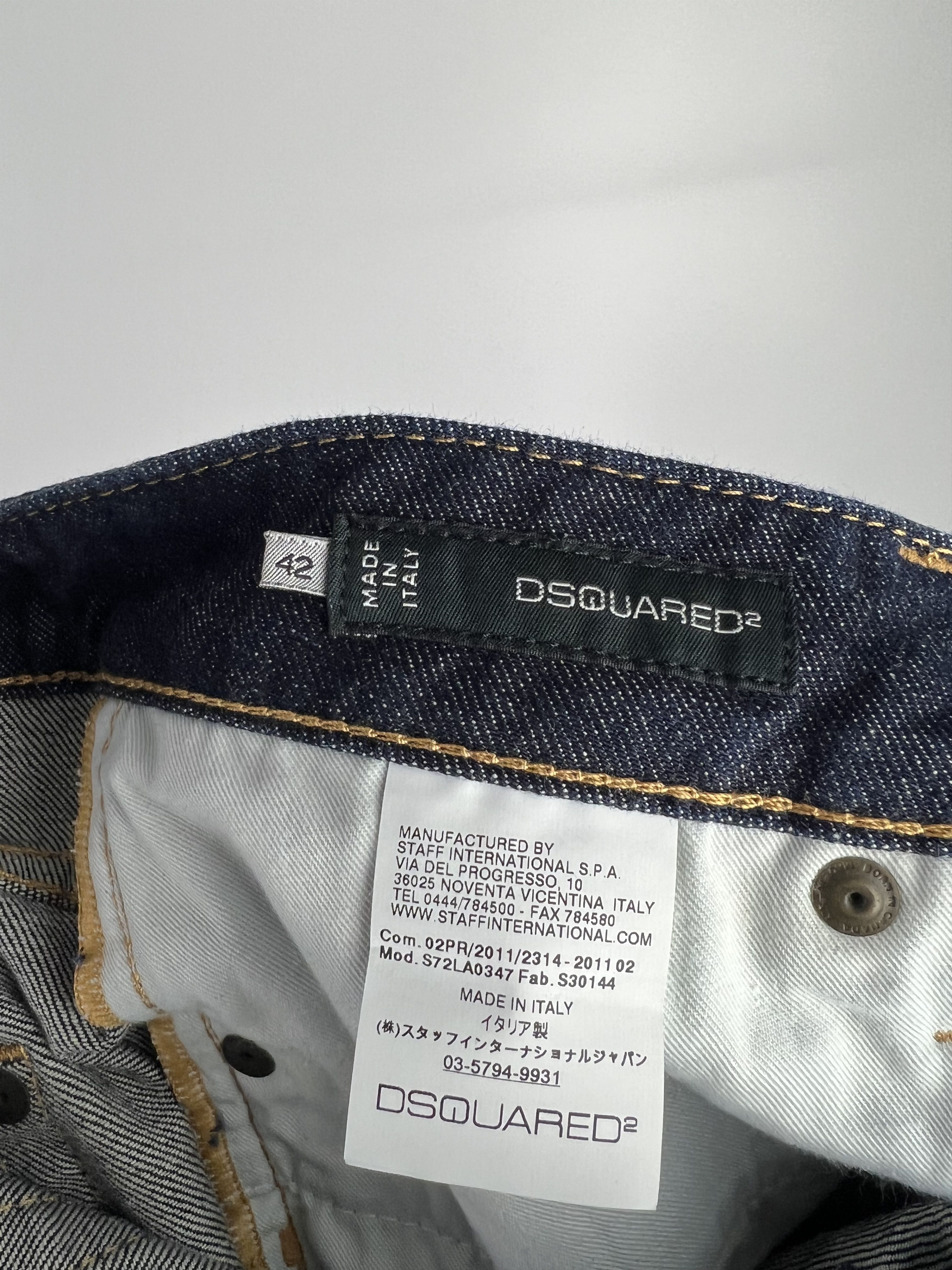 Dsquared2 Dsquared2 Blue Cropped Low Rise Skinny Jeans Size IT42 Size 28" / US 6 / IT 42 - 7 Thumbnail