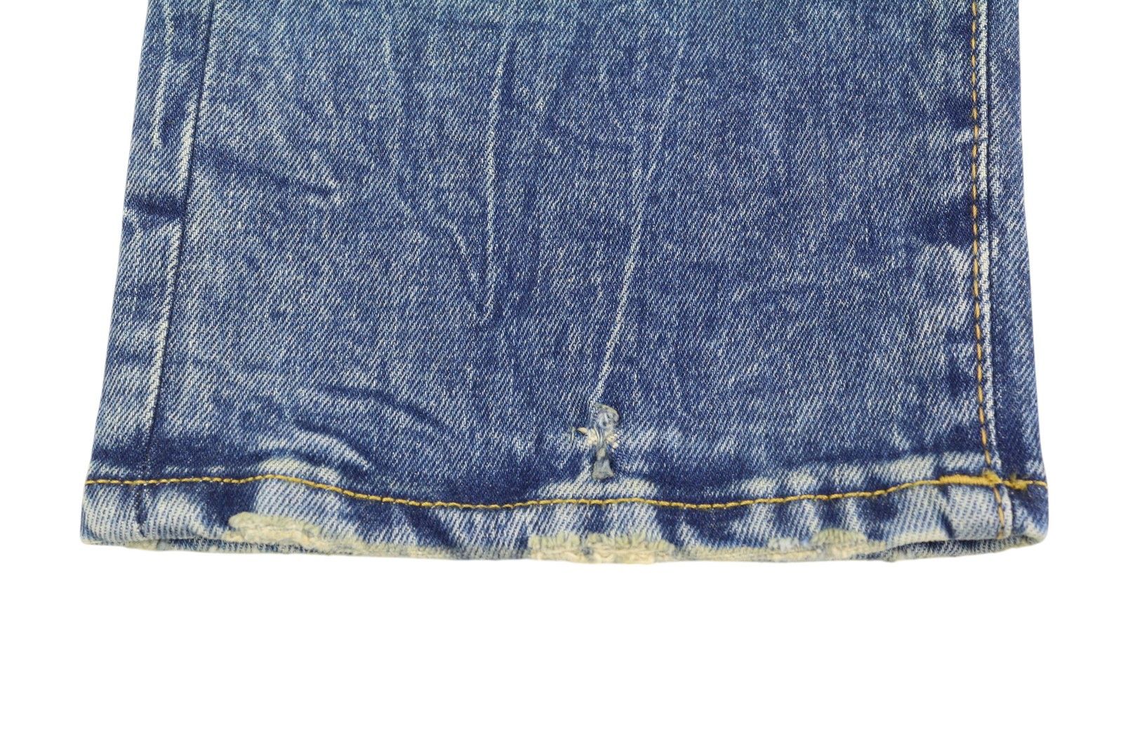 R13 BOY STRAIGHT 26 Ankle Cropped Washed Blue Kelly 84490 Size 26" / US 2 / IT 38 - 12 Thumbnail