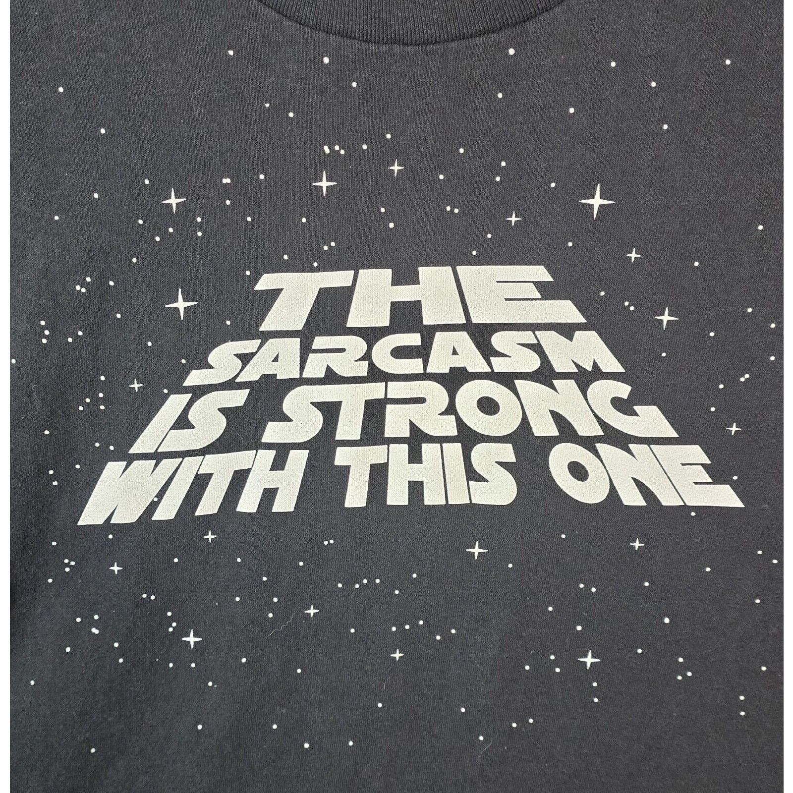 Delta Star Wars Parody The Sarcasm is Strong This One T-Shirt XXL Size US XXL / EU 58 / 5 - 3 Thumbnail